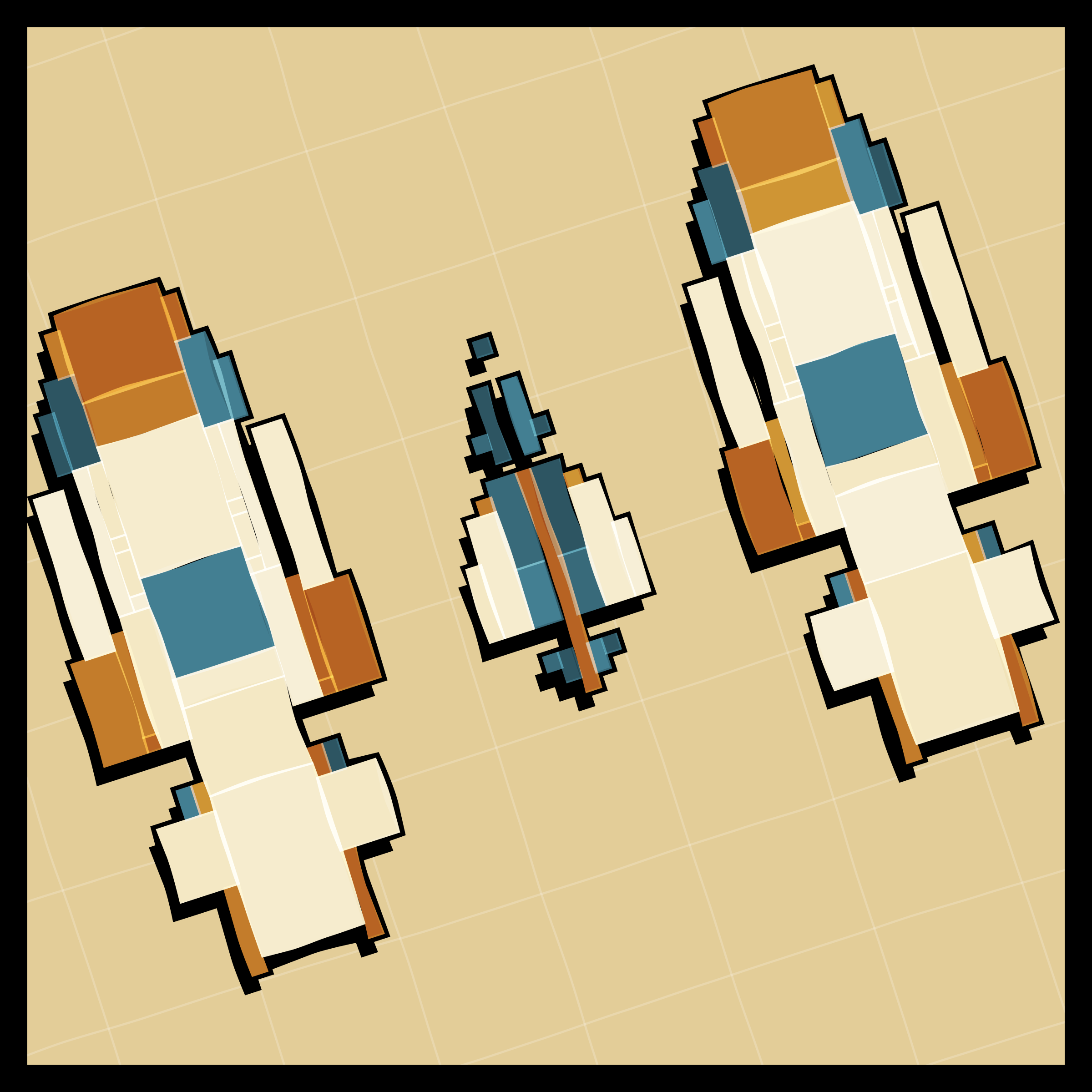 Art Blocks - Art Blocks v2 - Paper Armada #2730 - NFT # 37002730