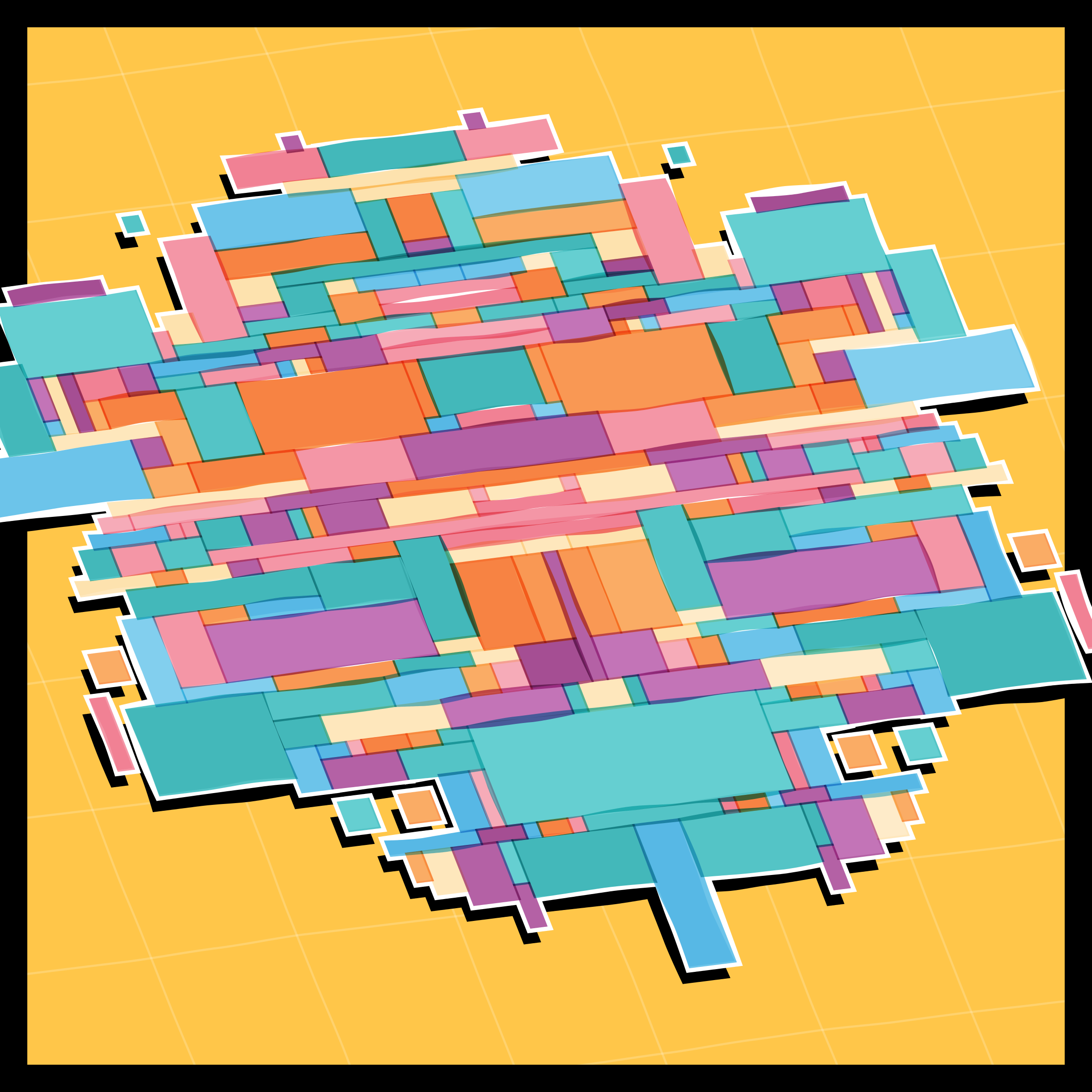 Art Blocks - Art Blocks v2 - Paper Armada #2733 - NFT # 37002733