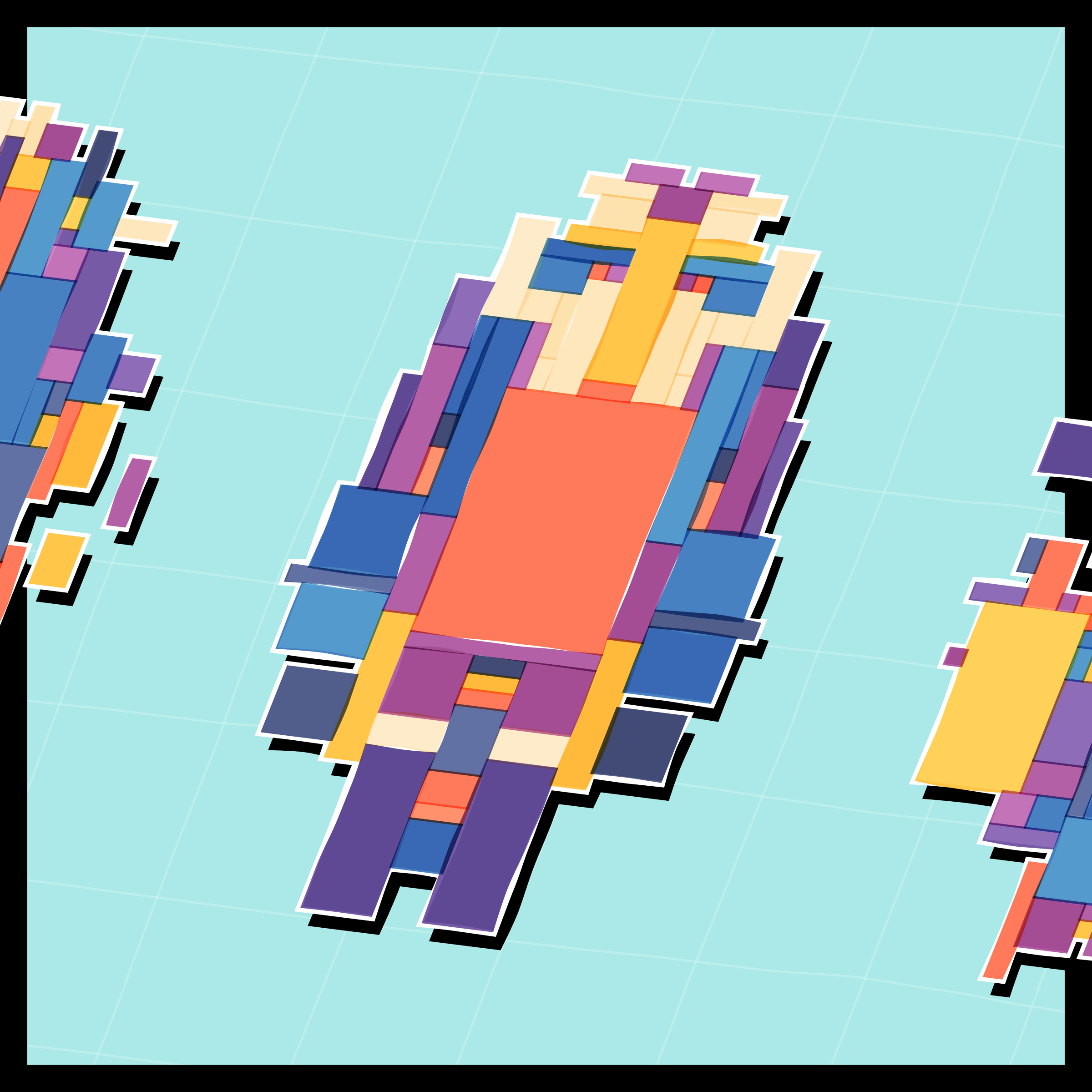 Art Blocks - Art Blocks v2 - Paper Armada #2734 - NFT # 37002734