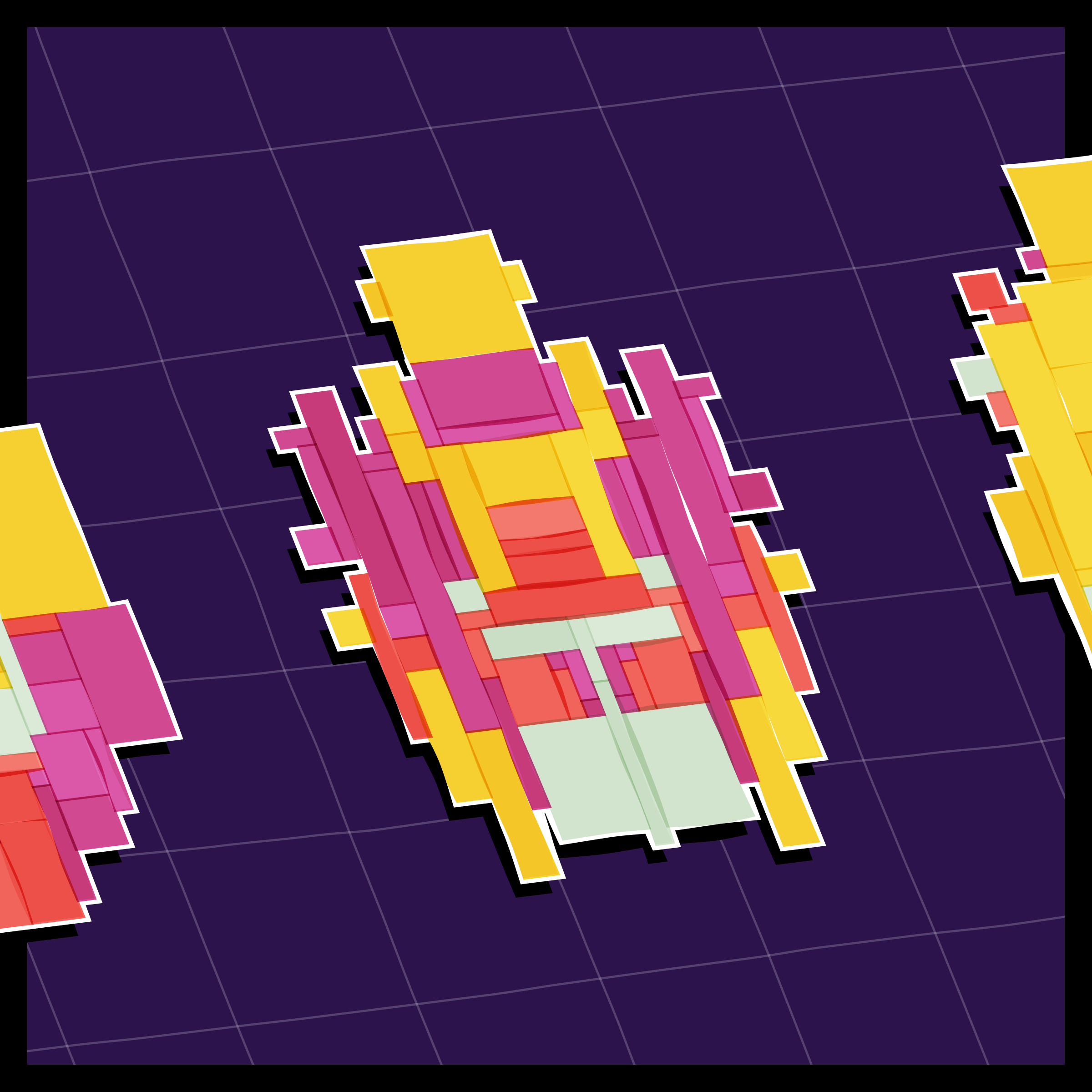 Art Blocks - Art Blocks v2 - Paper Armada #2736 - NFT # 37002736