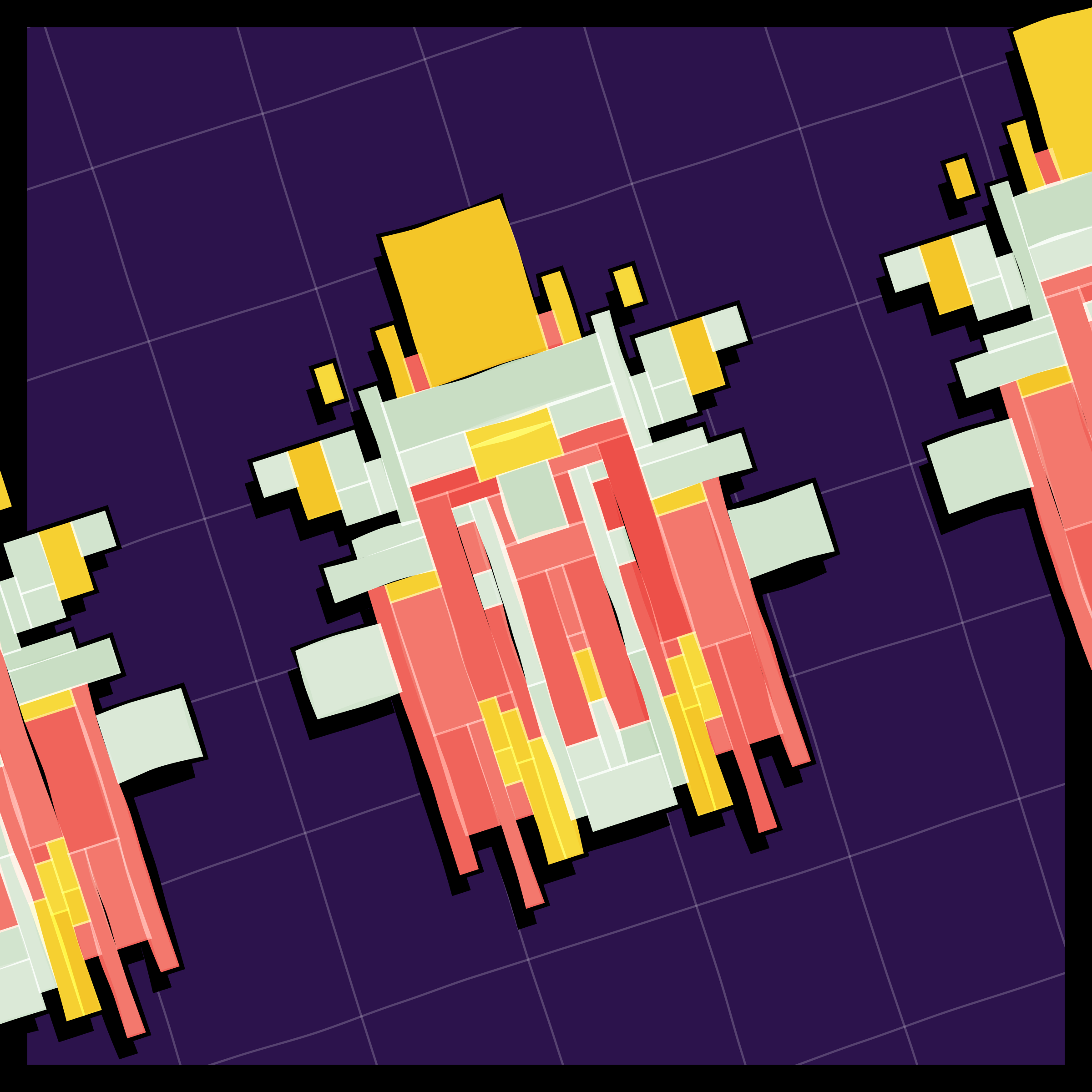 Art Blocks - Art Blocks v2 - Paper Armada #2742 - NFT # 37002742