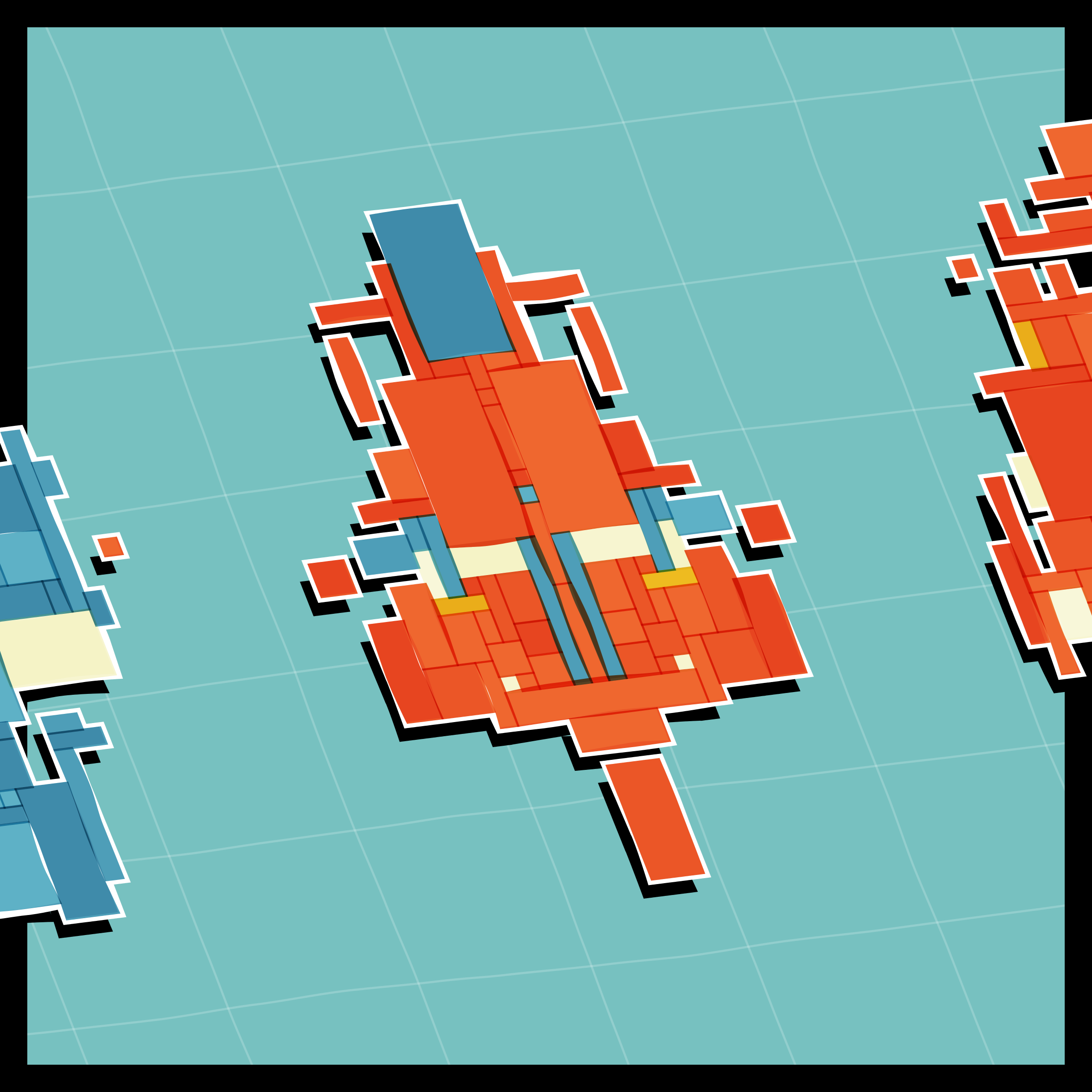 Art Blocks - Art Blocks v2 - Paper Armada #2746 - NFT # 37002746