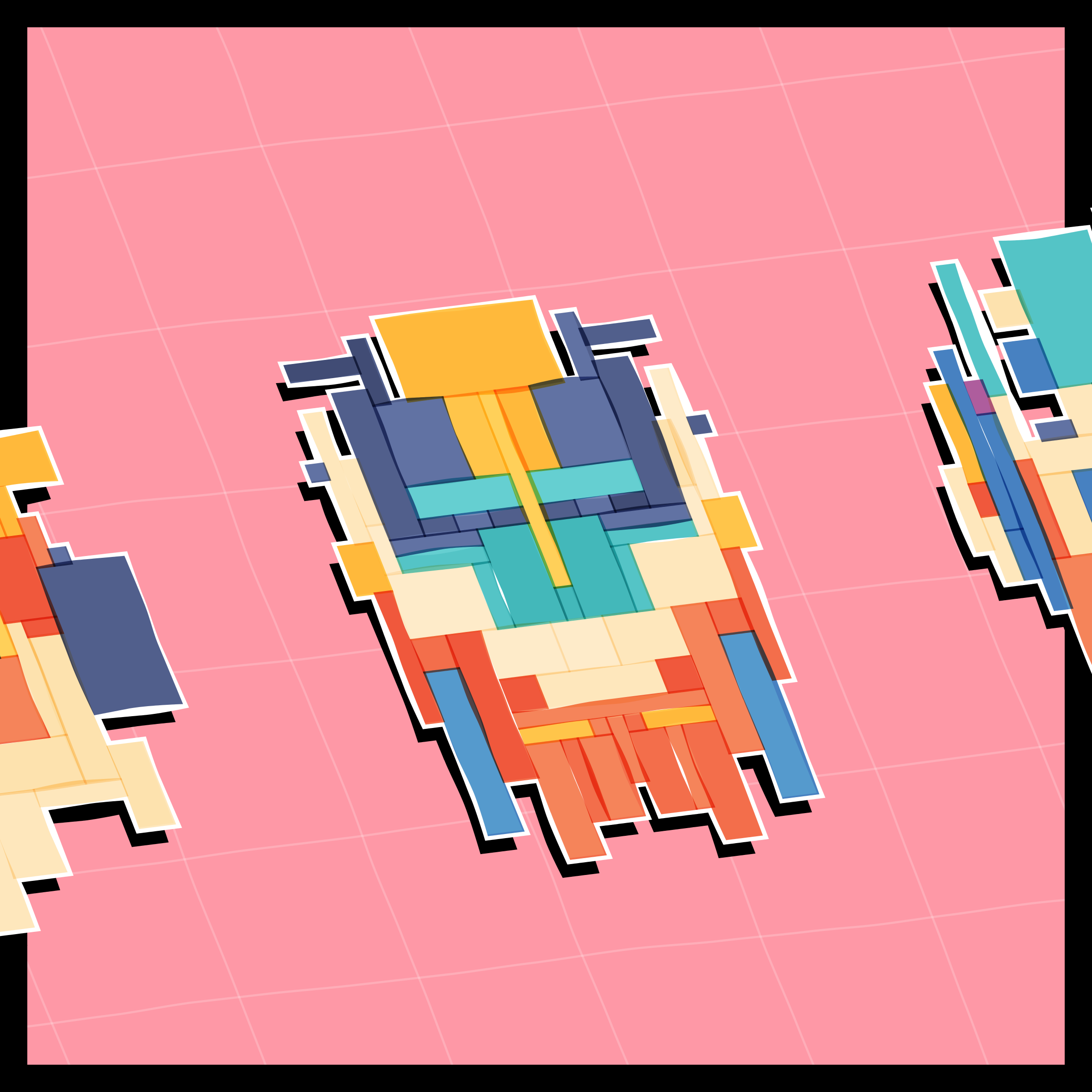 Art Blocks - Art Blocks v2 - Paper Armada #2753 - NFT # 37002753