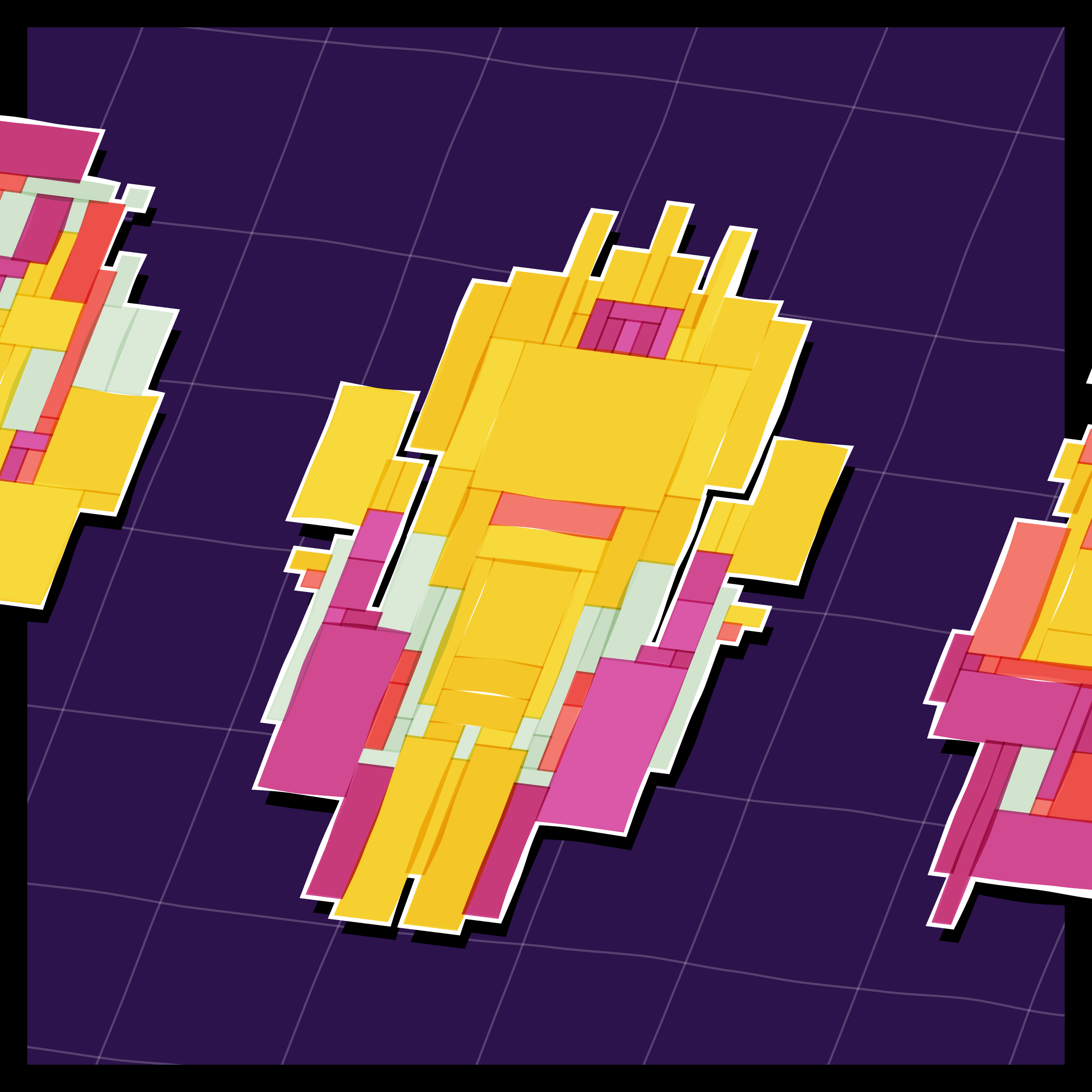 Art Blocks - Art Blocks v2 - Paper Armada #2755 - NFT # 37002755