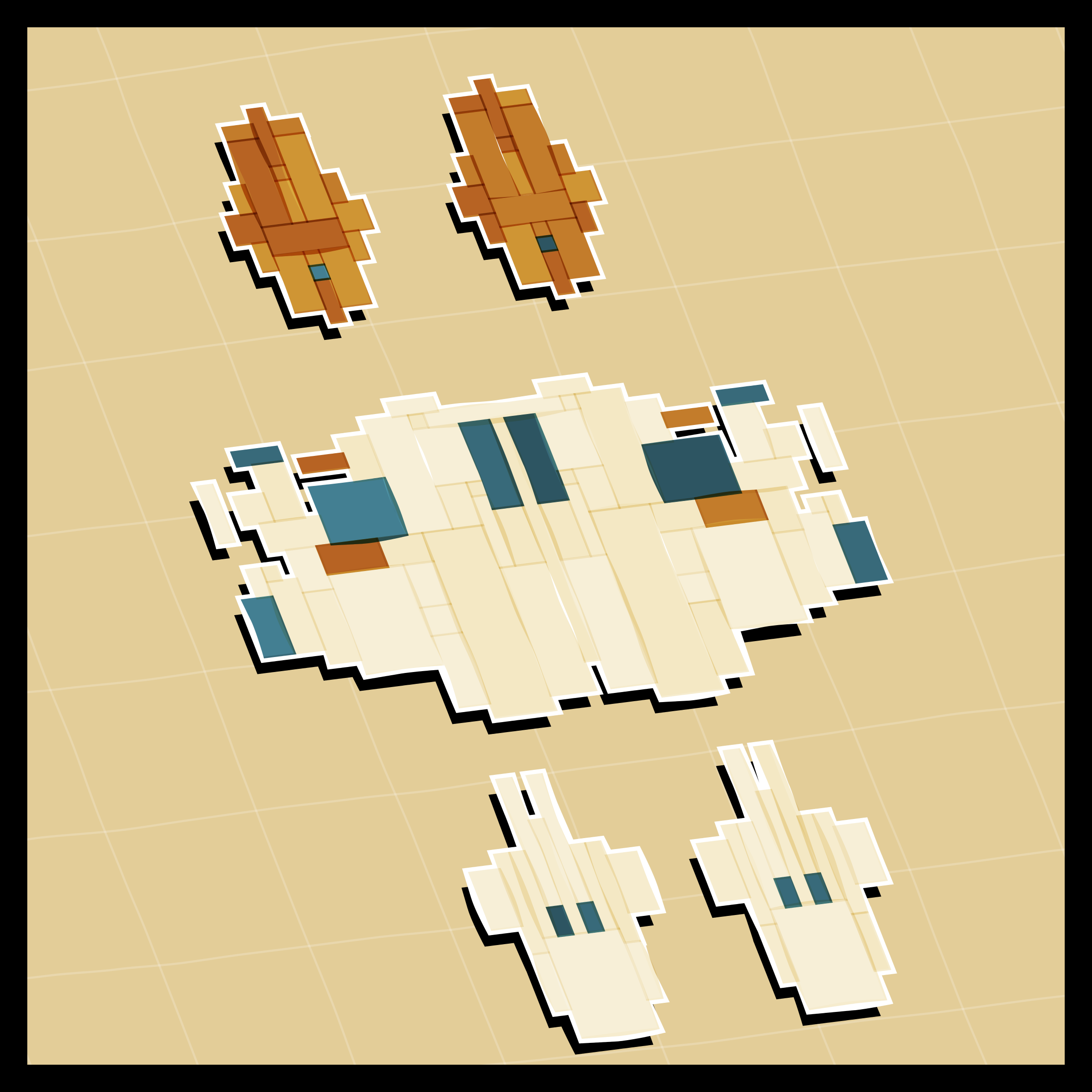 Art Blocks - Art Blocks v2 - Paper Armada #2759 - NFT # 37002759