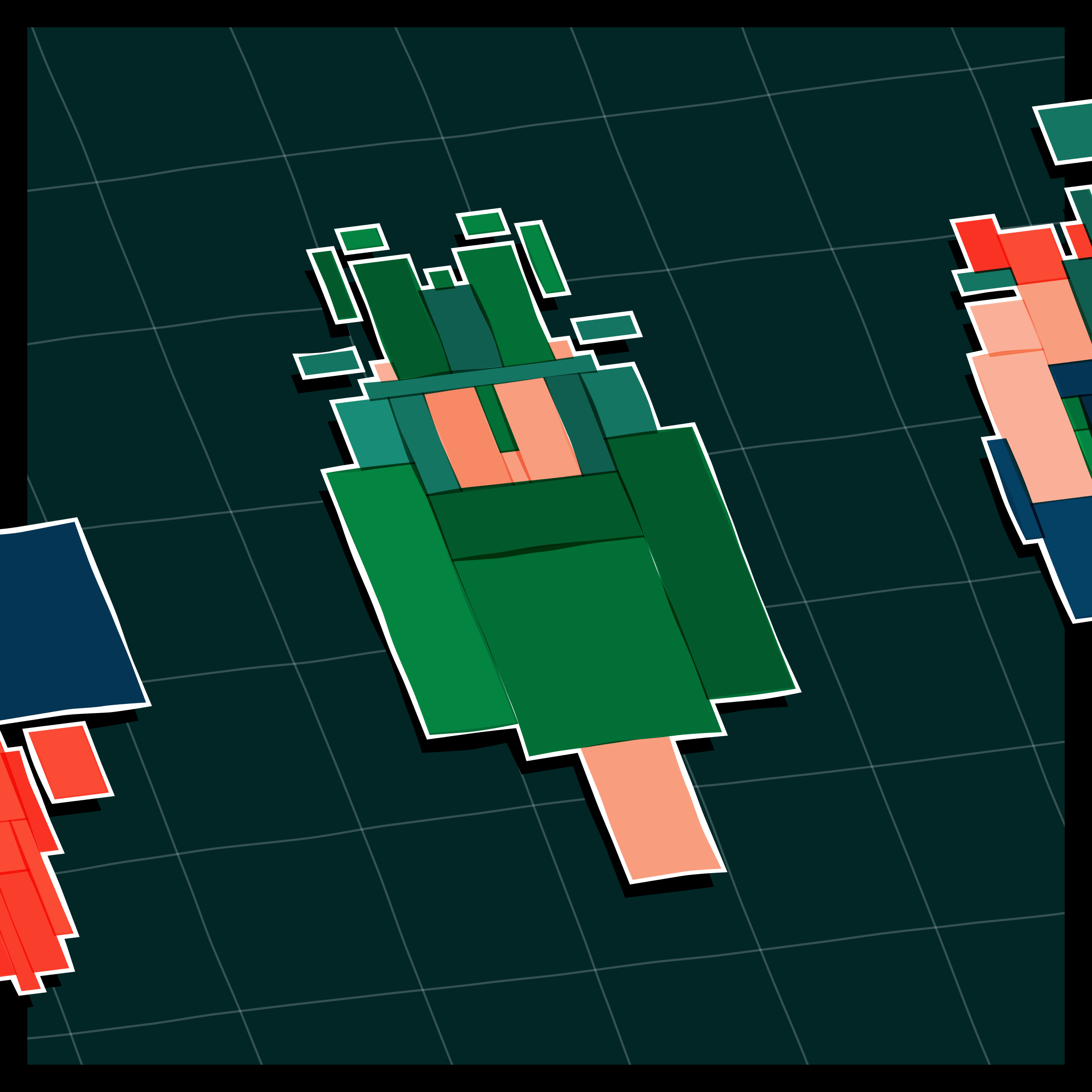 Art Blocks - Art Blocks v2 - Paper Armada #2763 - NFT # 37002763