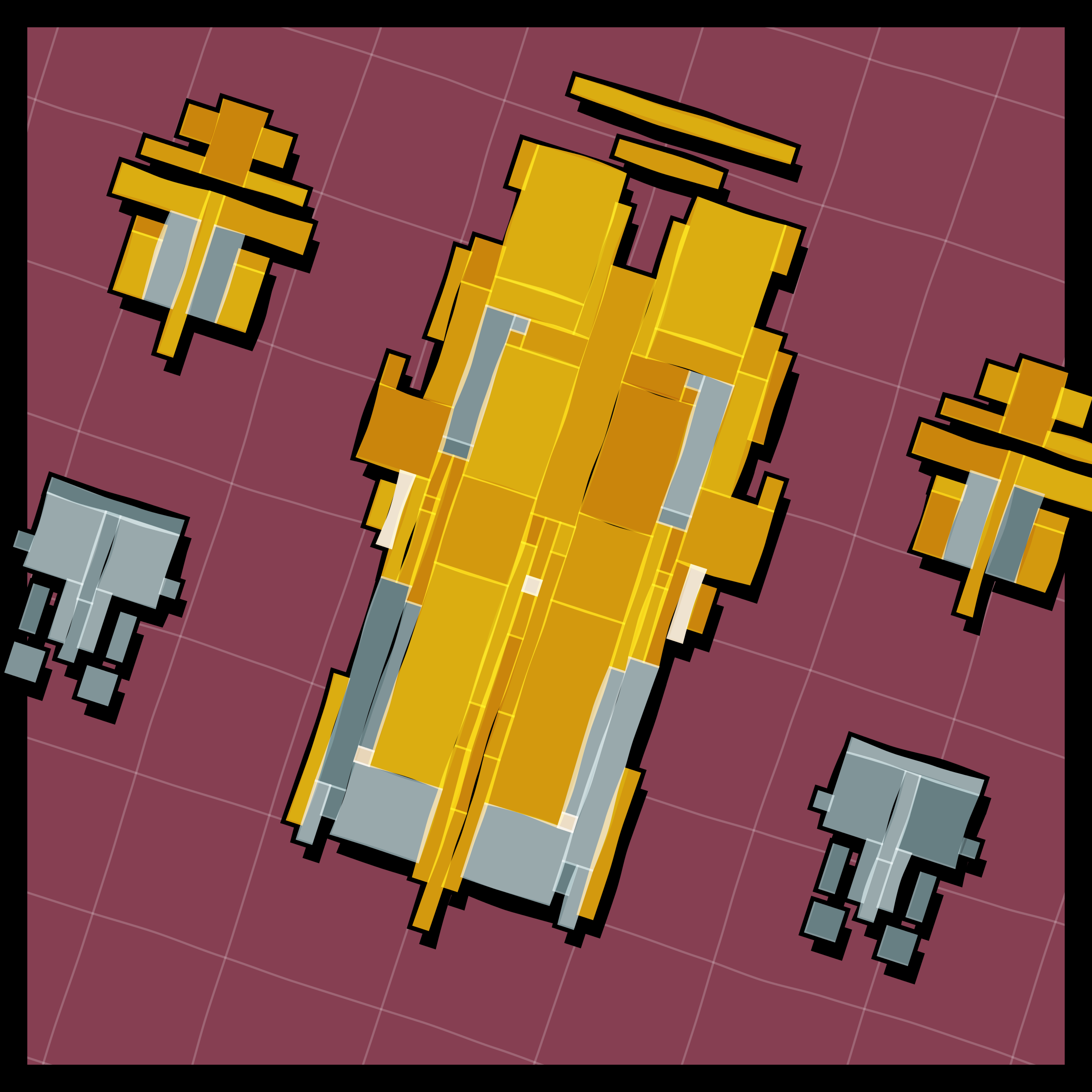 Art Blocks - Art Blocks v2 - Paper Armada #2764 - NFT # 37002764