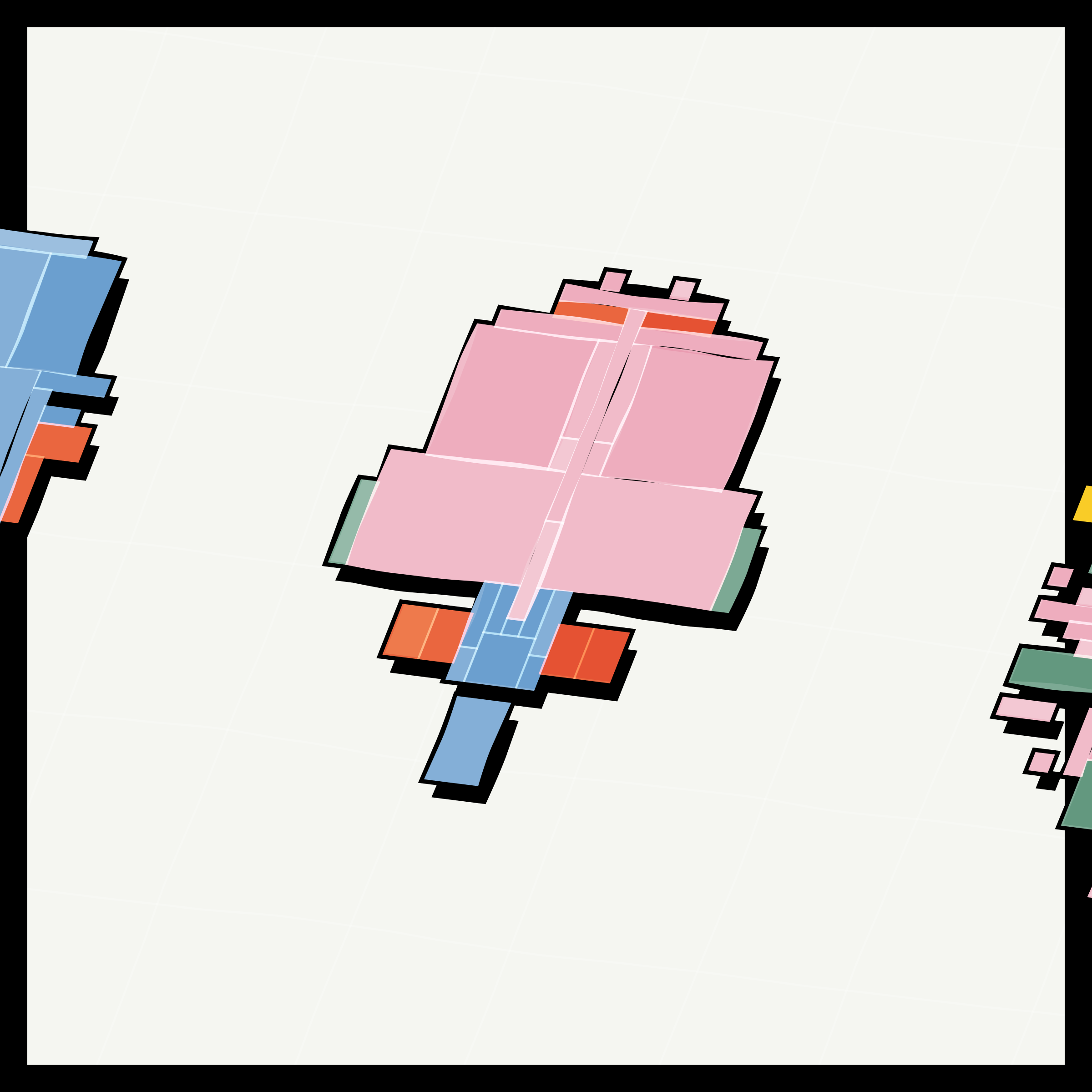 Art Blocks - Art Blocks v2 - Paper Armada #2774 - NFT # 37002774