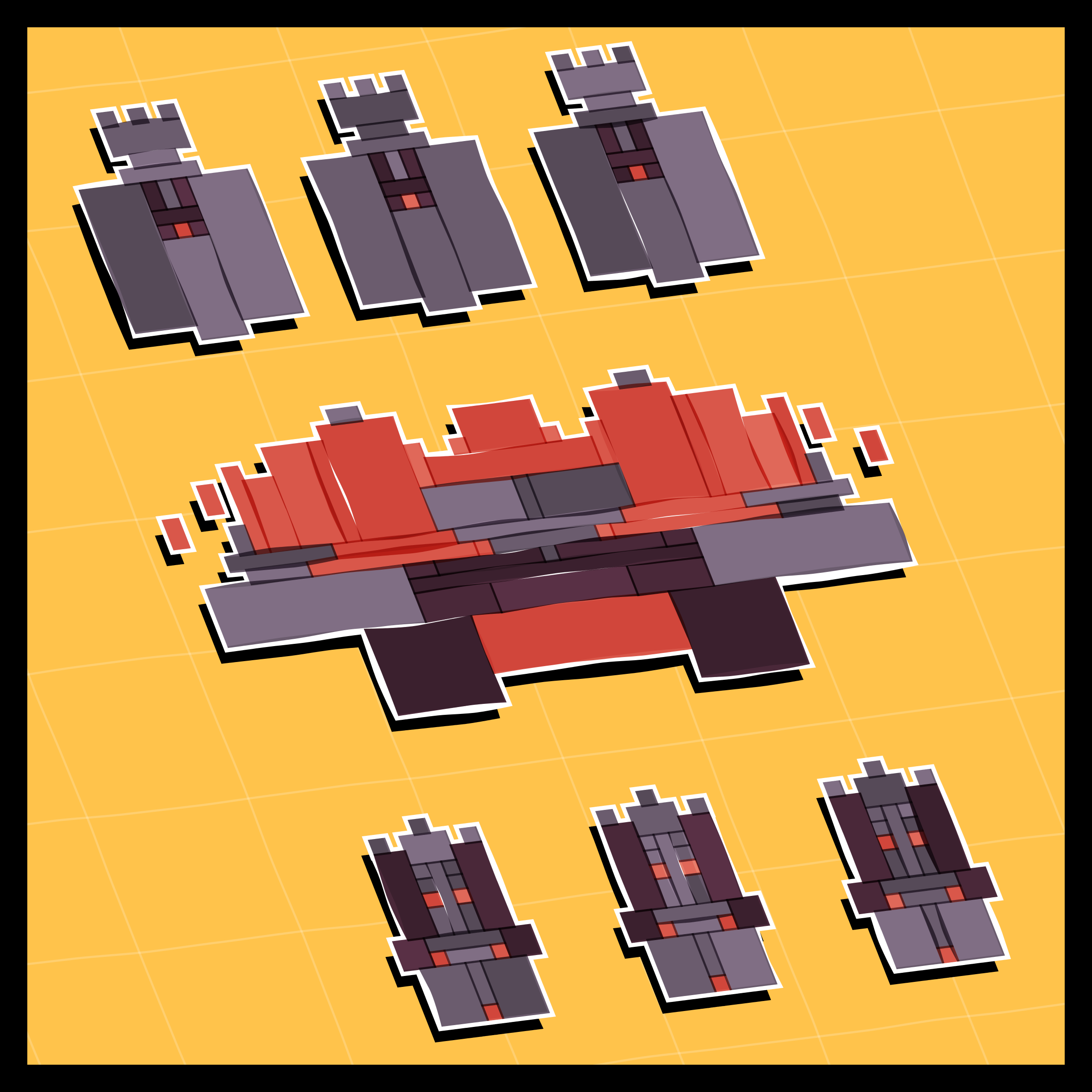 Art Blocks - Art Blocks v2 - Paper Armada #2775 - NFT # 37002775