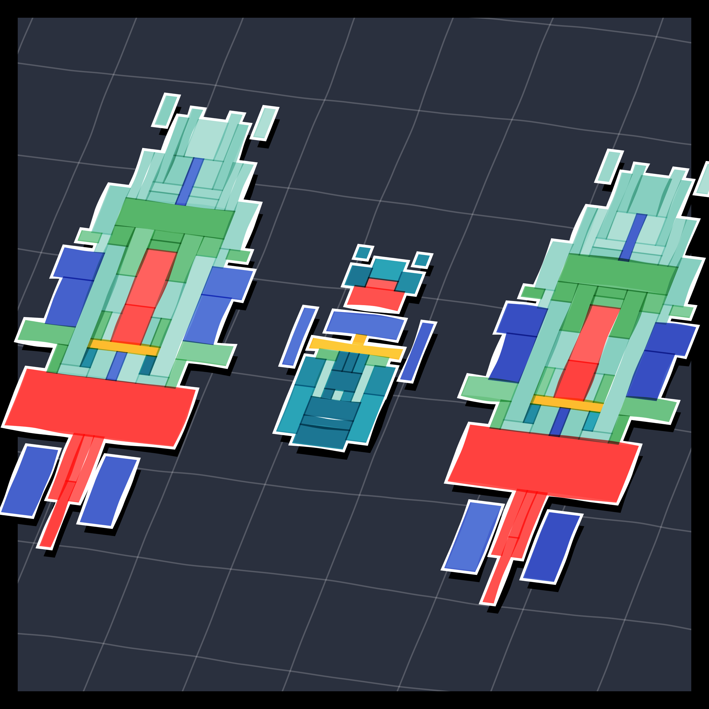 Art Blocks - Art Blocks v2 - Paper Armada #2780 - NFT # 37002780