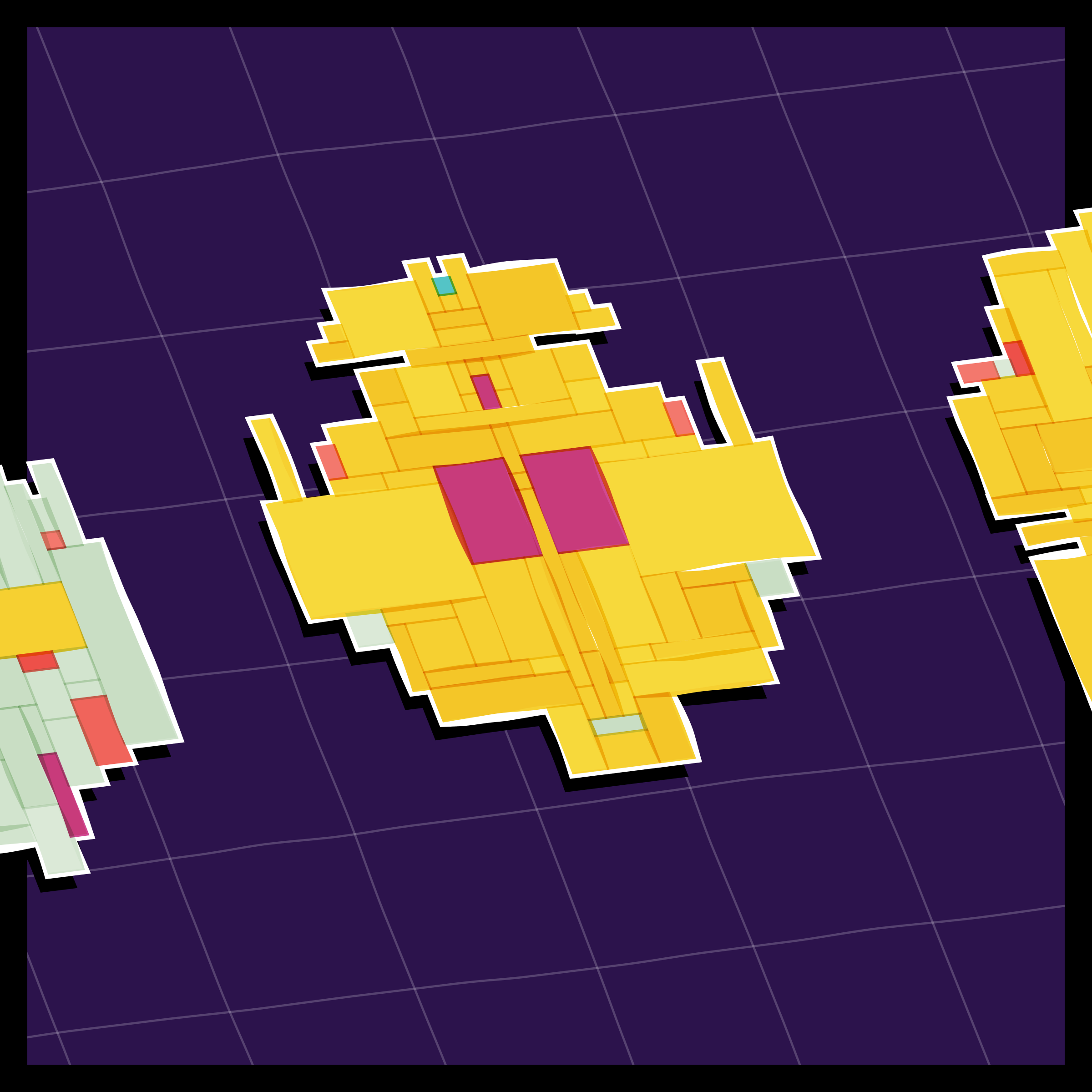 Art Blocks - Art Blocks v2 - Paper Armada #2783 - NFT # 37002783