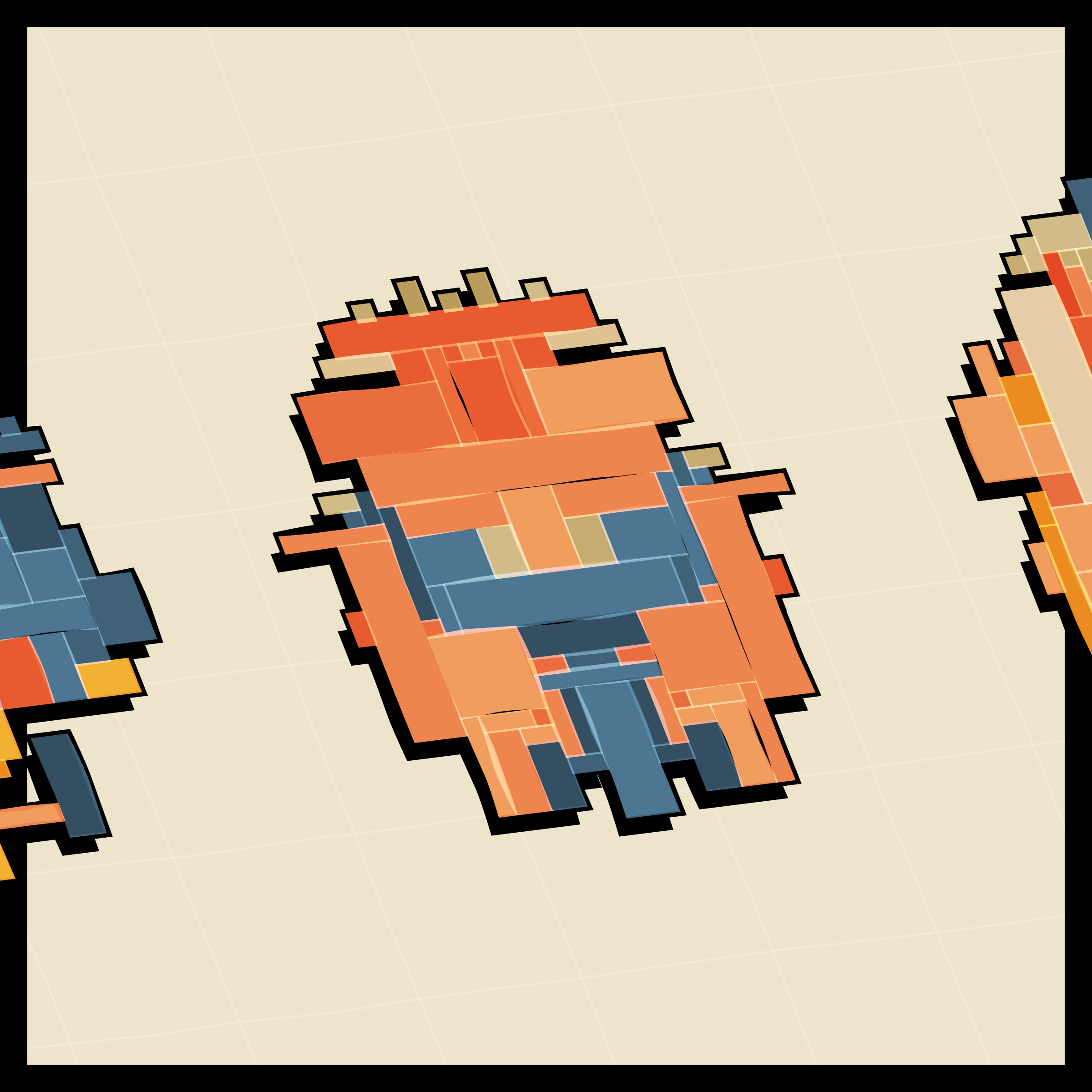 Art Blocks - Art Blocks v2 - Paper Armada #2786 - NFT # 37002786