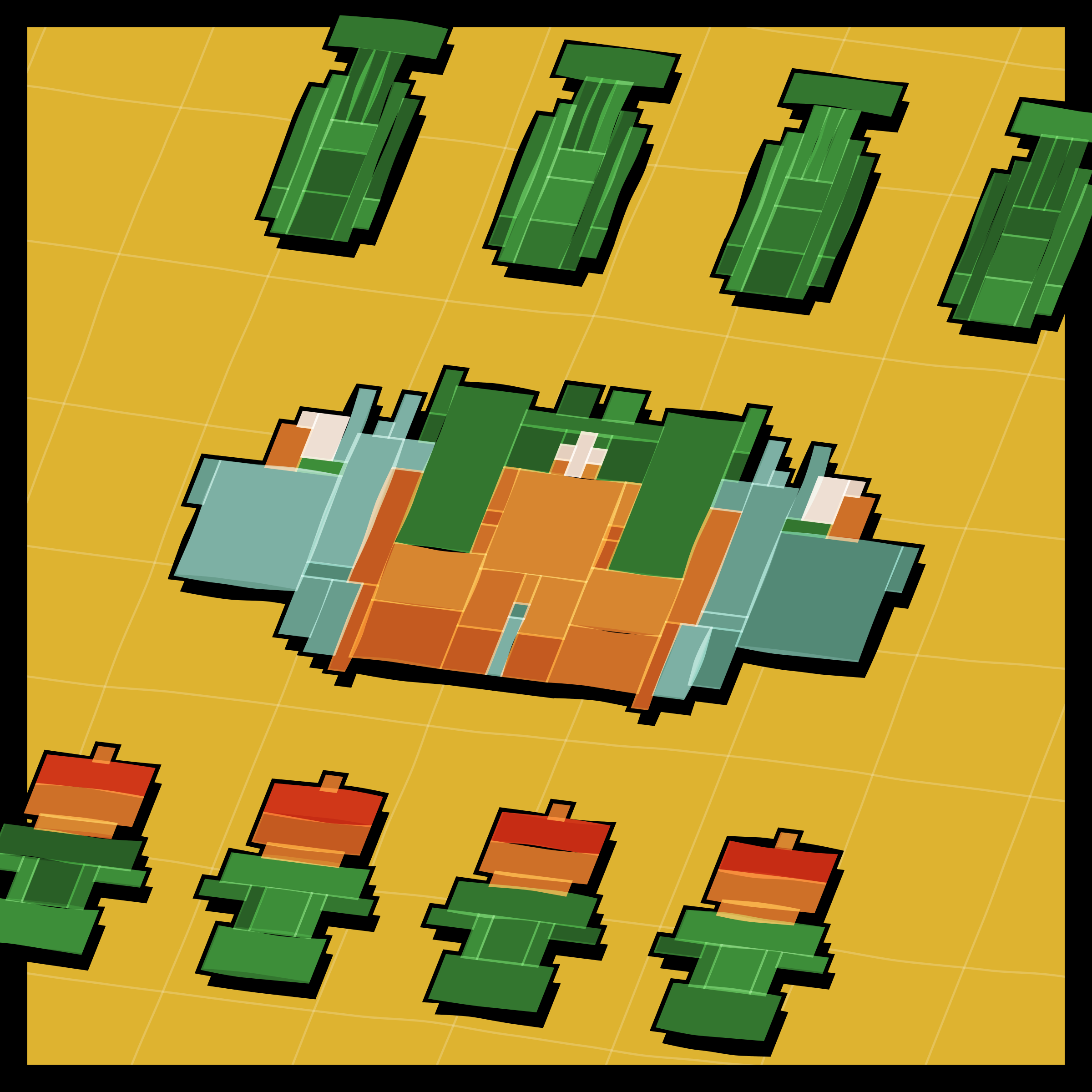 Art Blocks - Art Blocks v2 - Paper Armada #2792 - NFT # 37002792