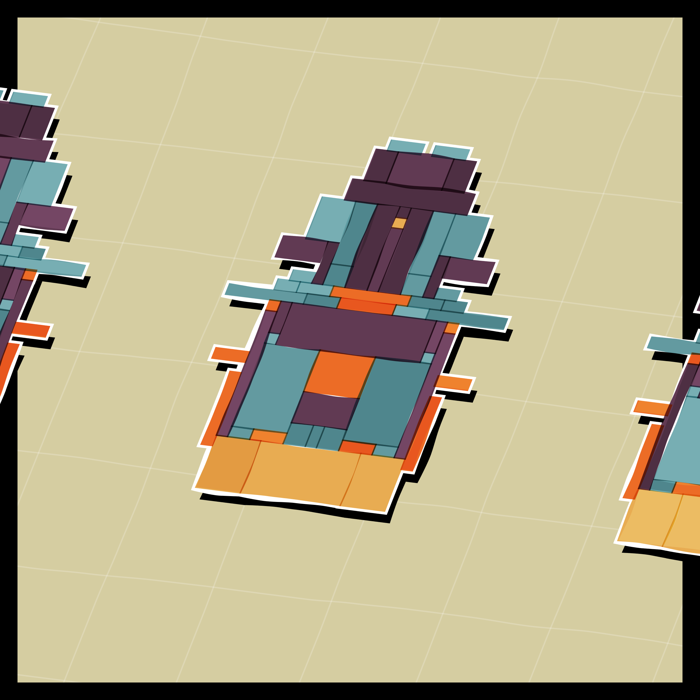 Art Blocks - Art Blocks v2 - Paper Armada #2805 - NFT # 37002805