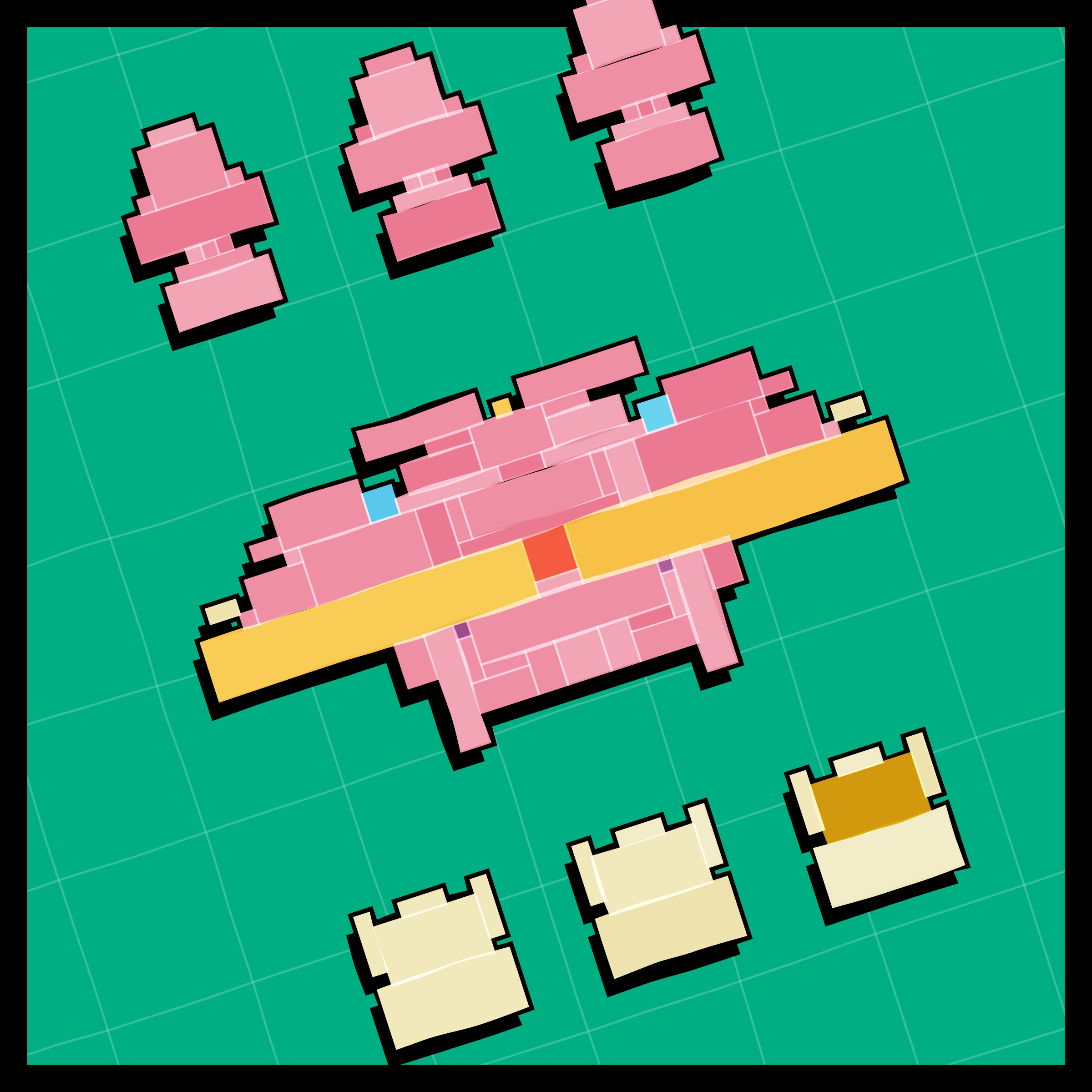 Art Blocks - Art Blocks v2 - Paper Armada #2810 - NFT # 37002810