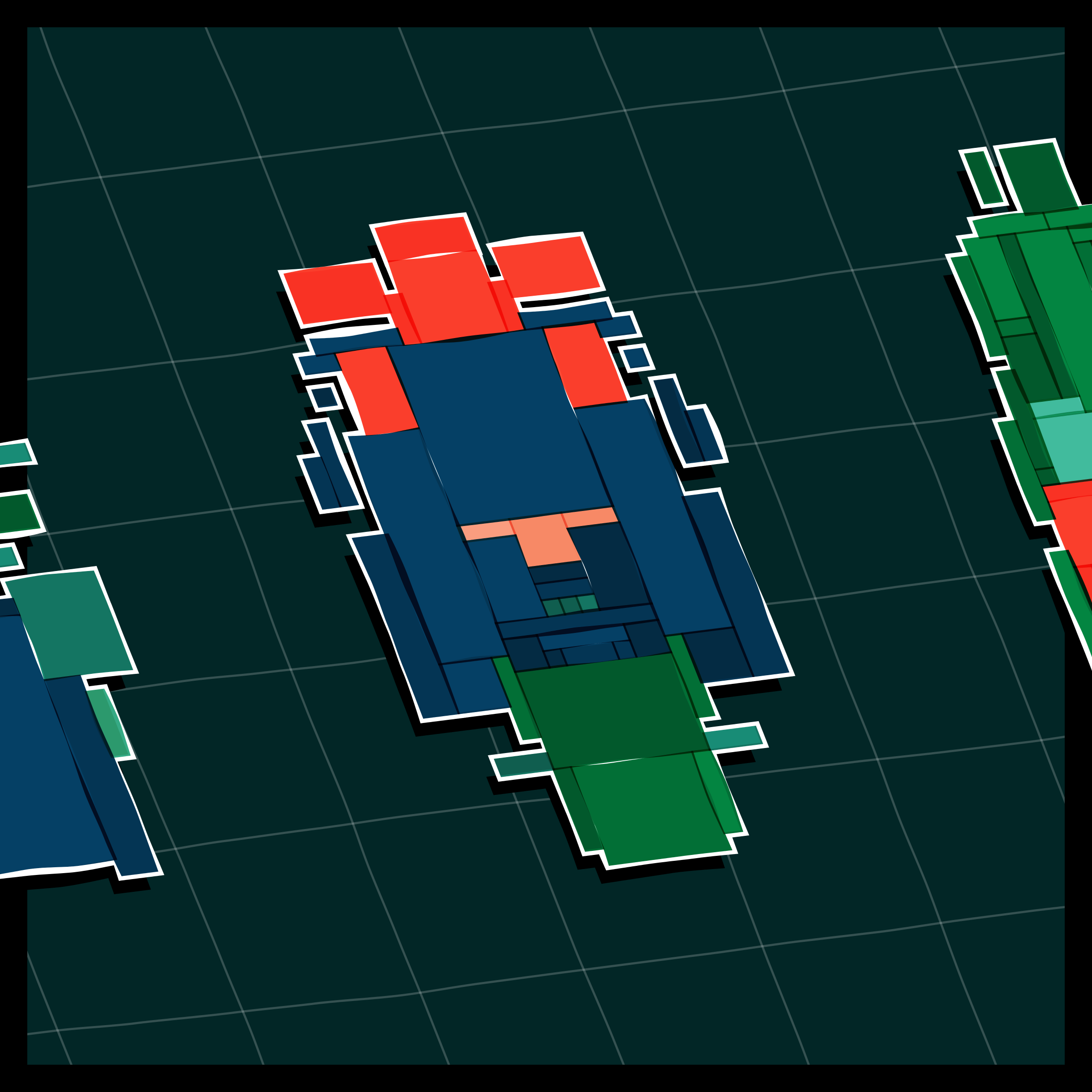 Art Blocks - Art Blocks v2 - Paper Armada #2815 - NFT # 37002815