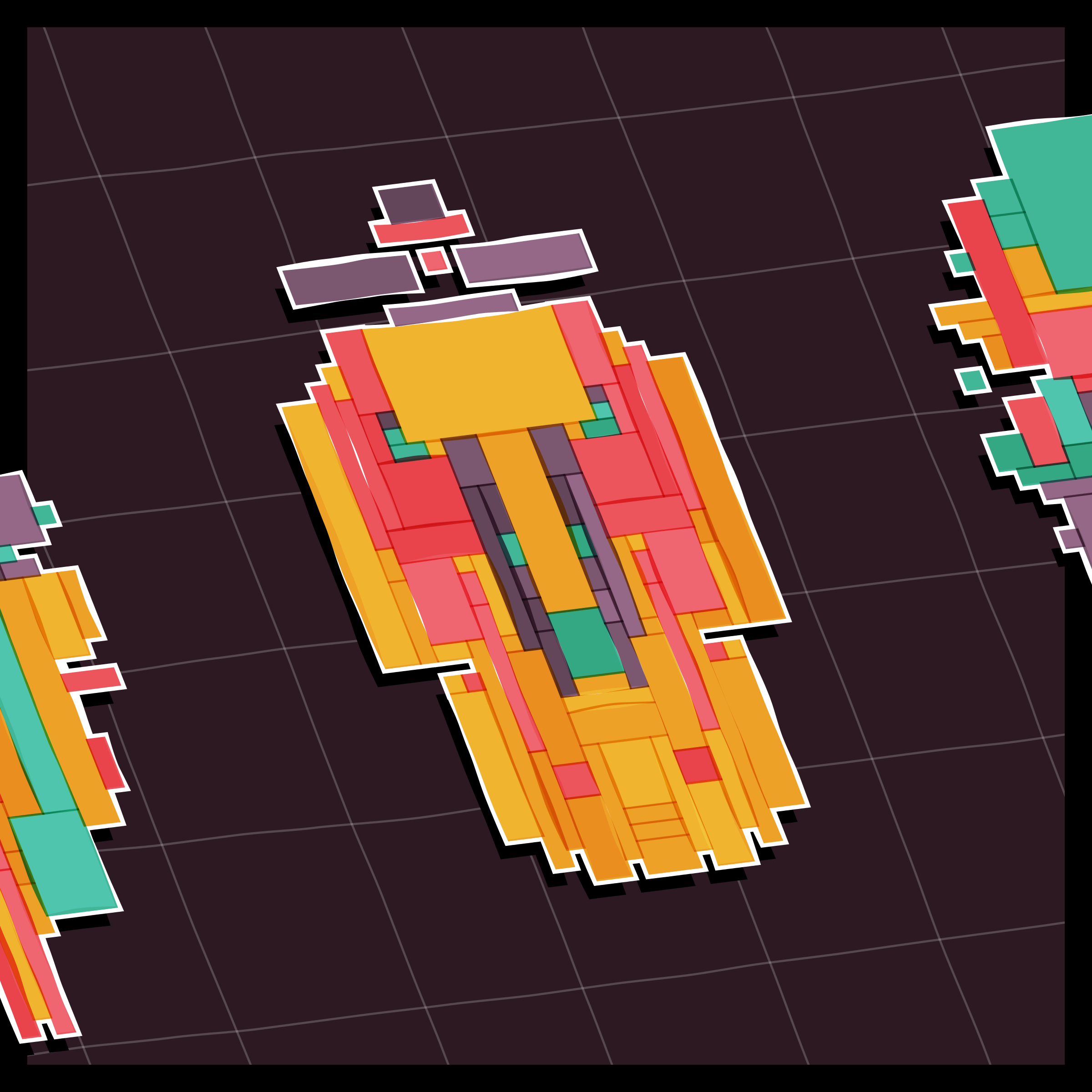 Art Blocks - Art Blocks v2 - Paper Armada #2837 - NFT # 37002837