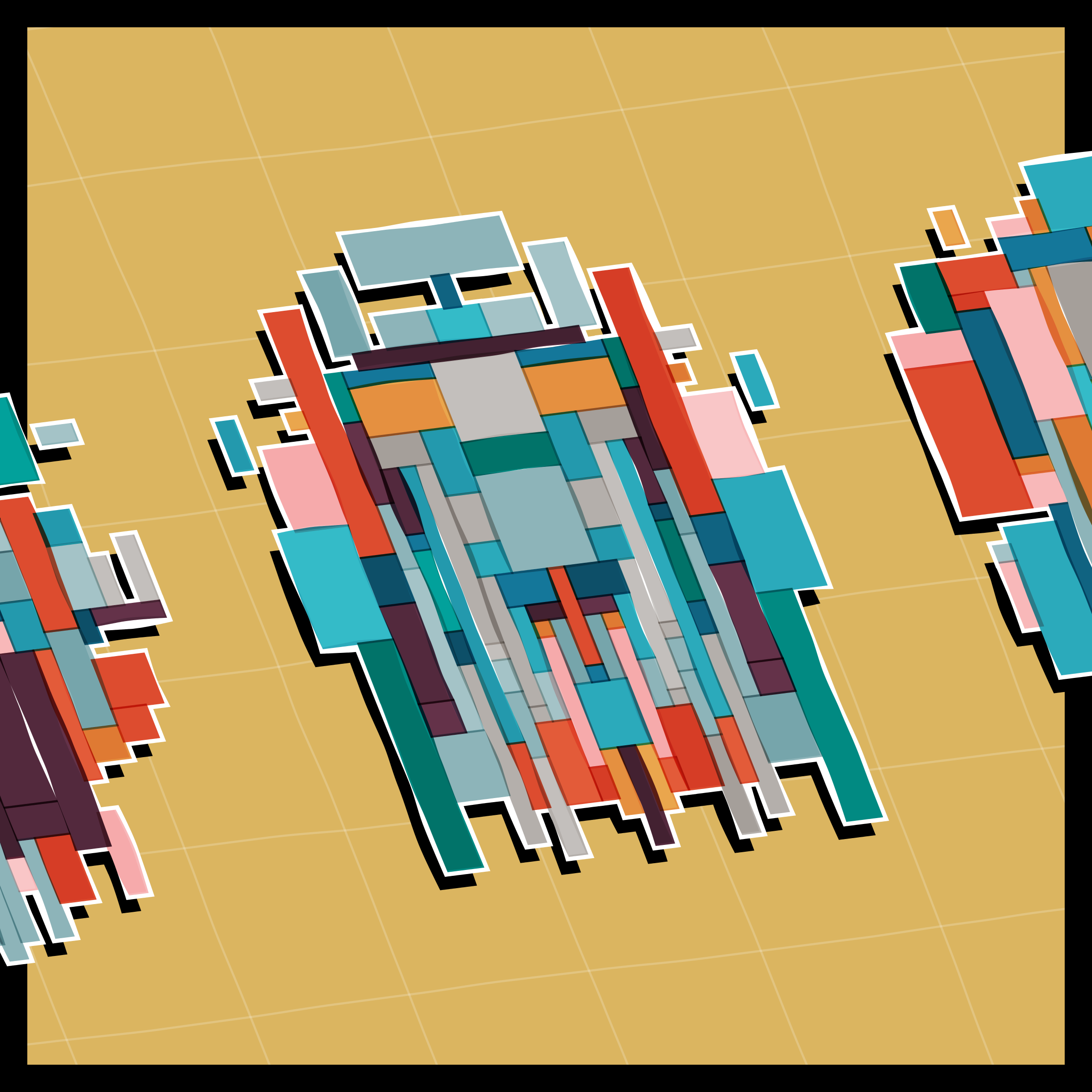 Art Blocks - Art Blocks v2 - Paper Armada #2840 - NFT # 37002840