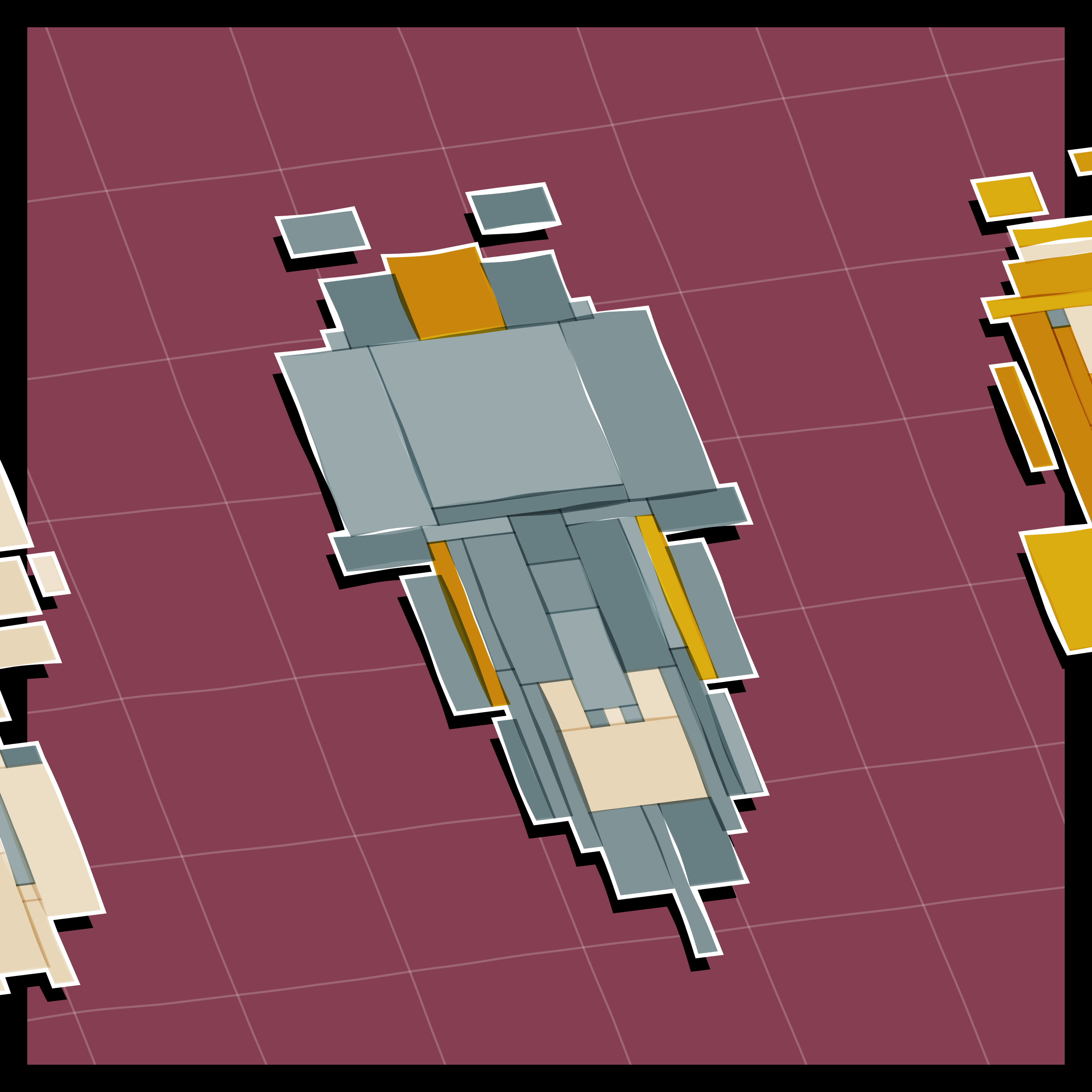 Art Blocks - Art Blocks v2 - Paper Armada #2841 - NFT # 37002841