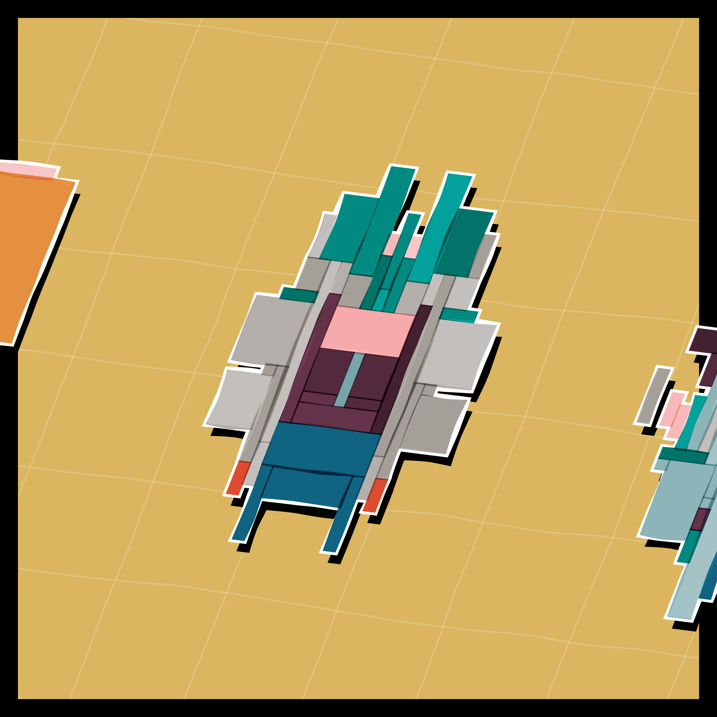 Art Blocks - Art Blocks v2 - Paper Armada #2848 - NFT # 37002848