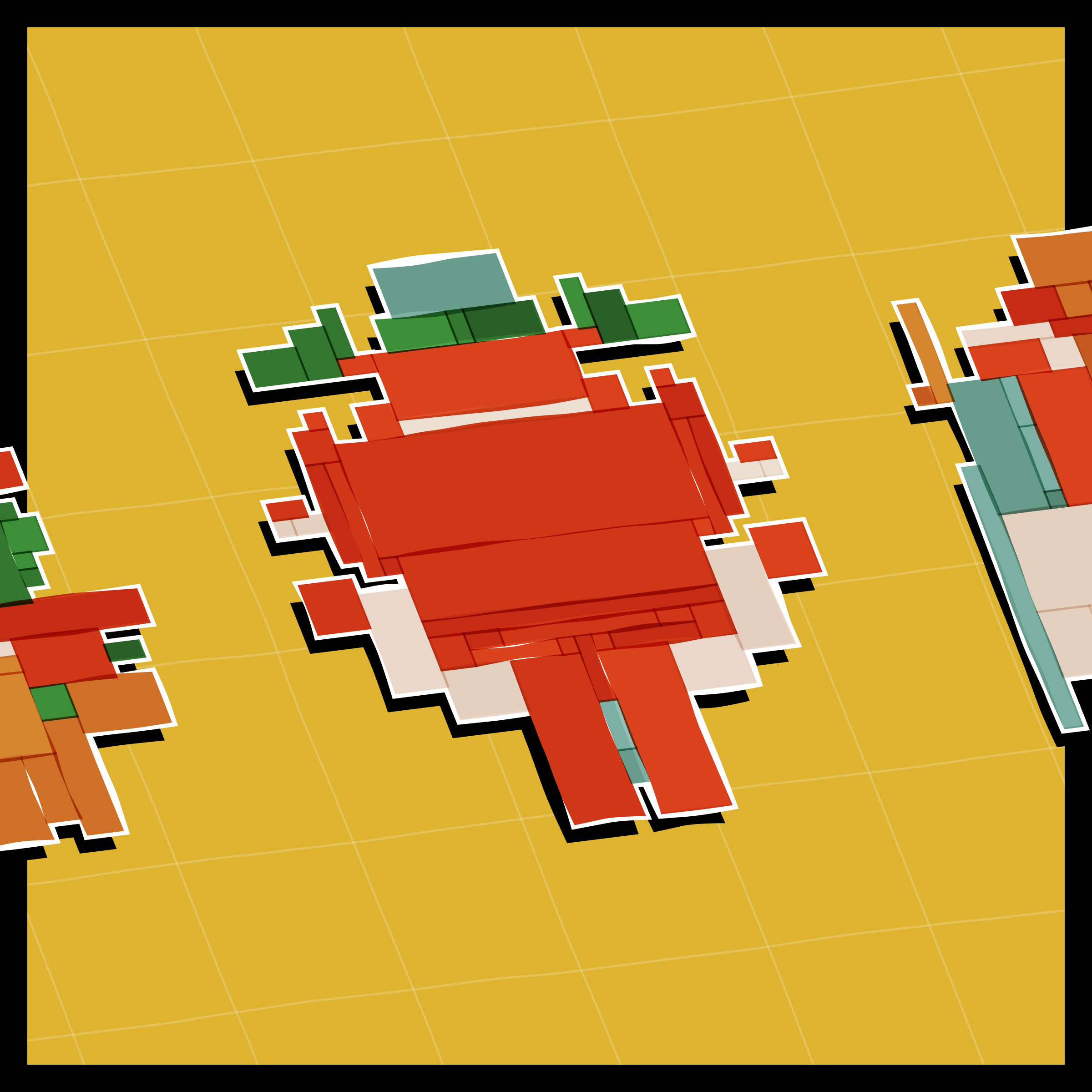 Art Blocks - Art Blocks v2 - Paper Armada #2855 - NFT # 37002855