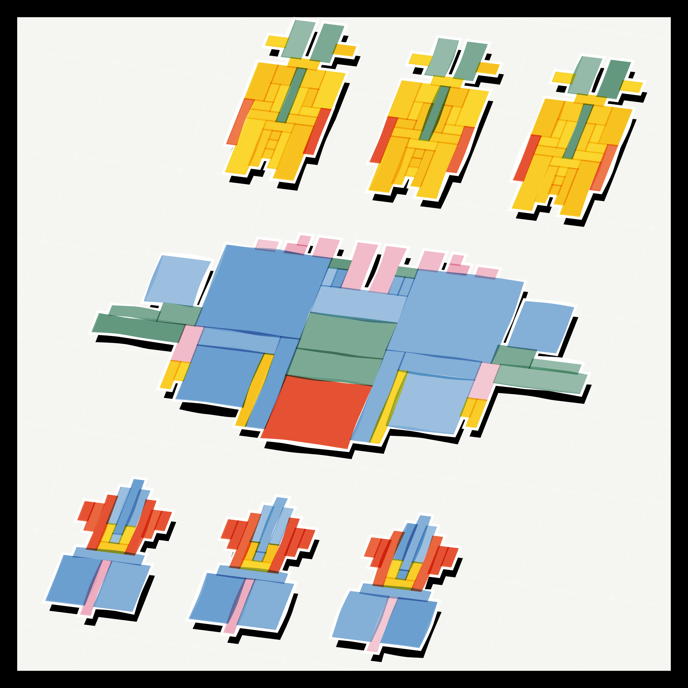 Art Blocks - Art Blocks v2 - Paper Armada #2867 - NFT # 37002867