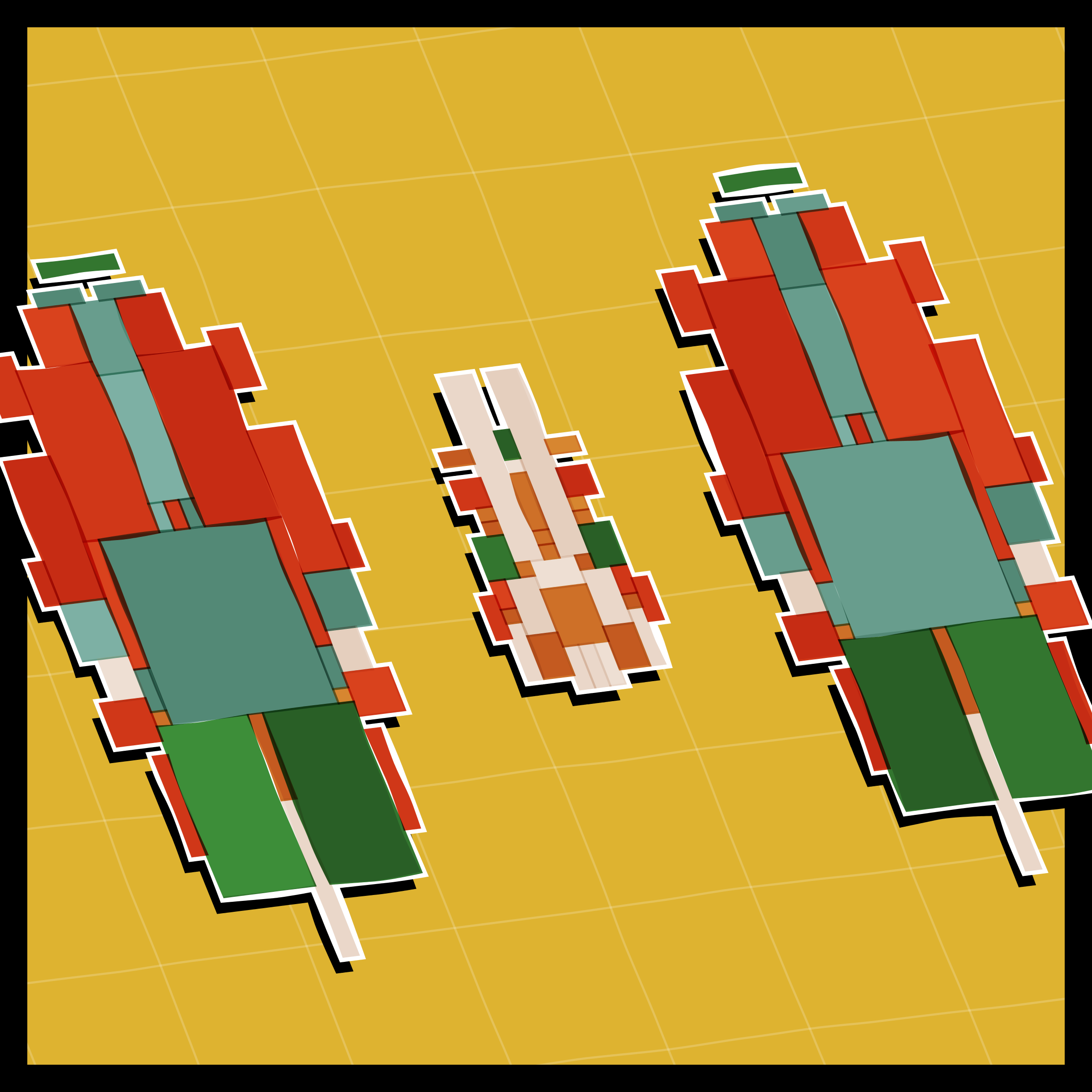 Art Blocks - Art Blocks v2 - Paper Armada #2871 - NFT # 37002871