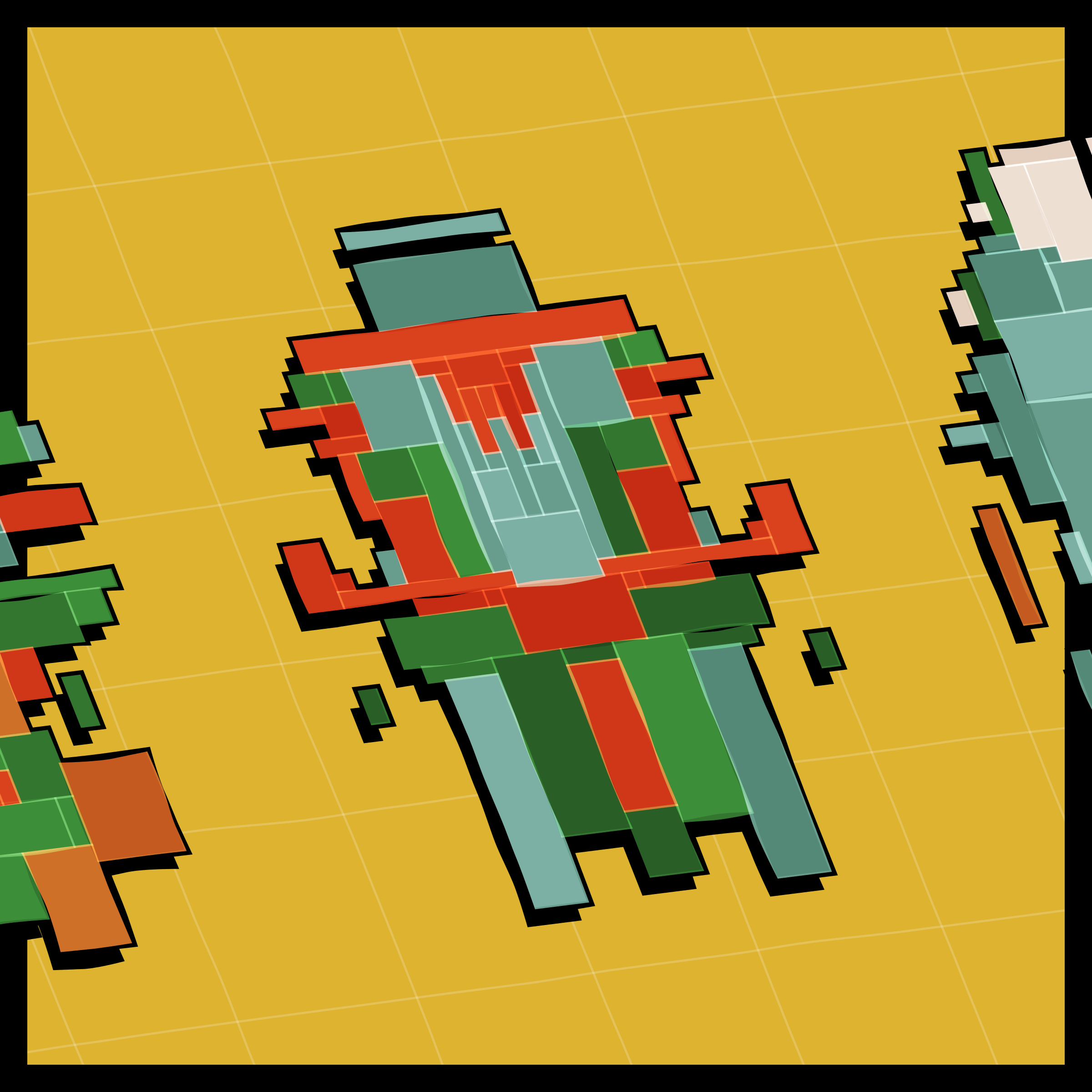 Art Blocks - Art Blocks v2 - Paper Armada #2874 - NFT # 37002874