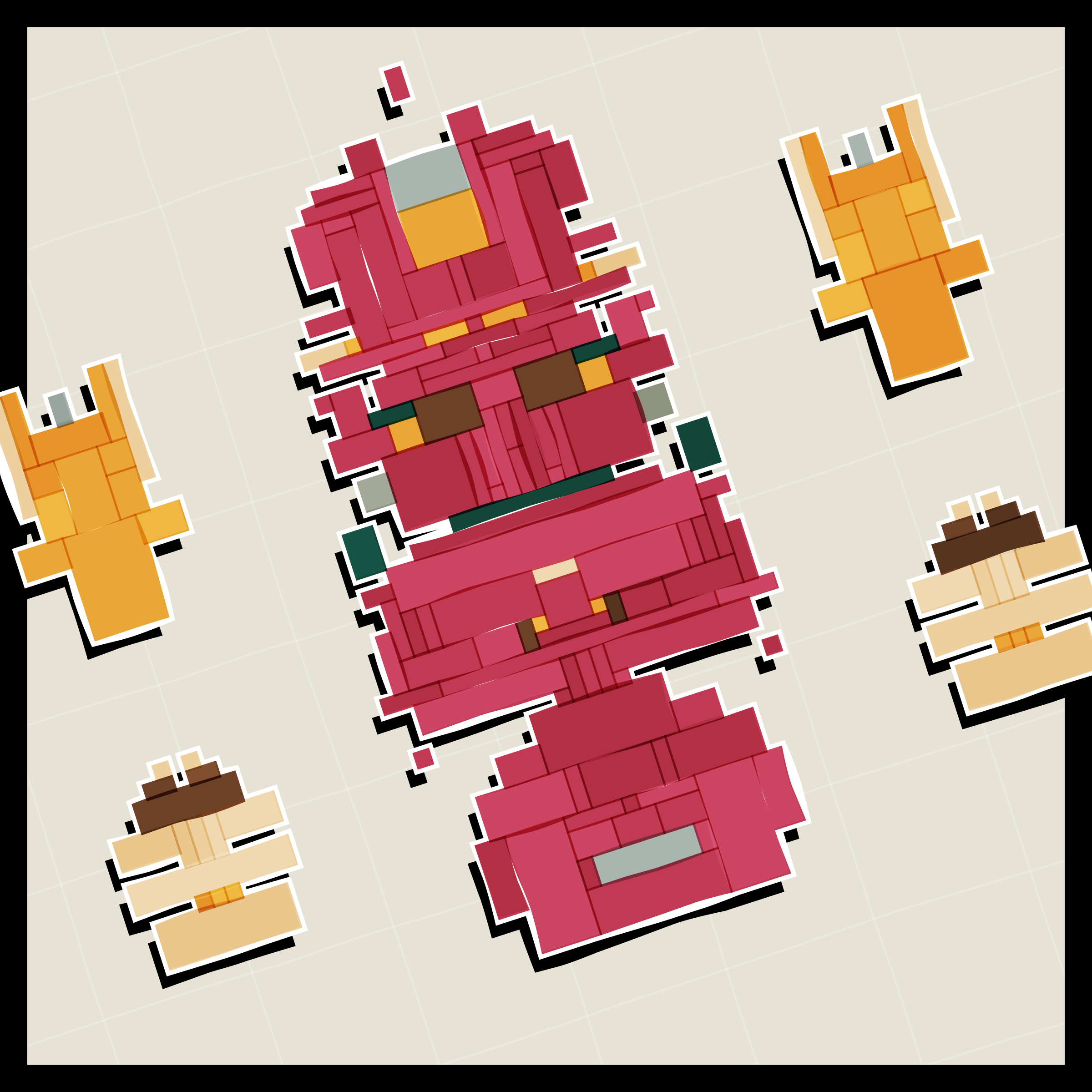 Art Blocks - Art Blocks v2 - Paper Armada #2880 - NFT # 37002880