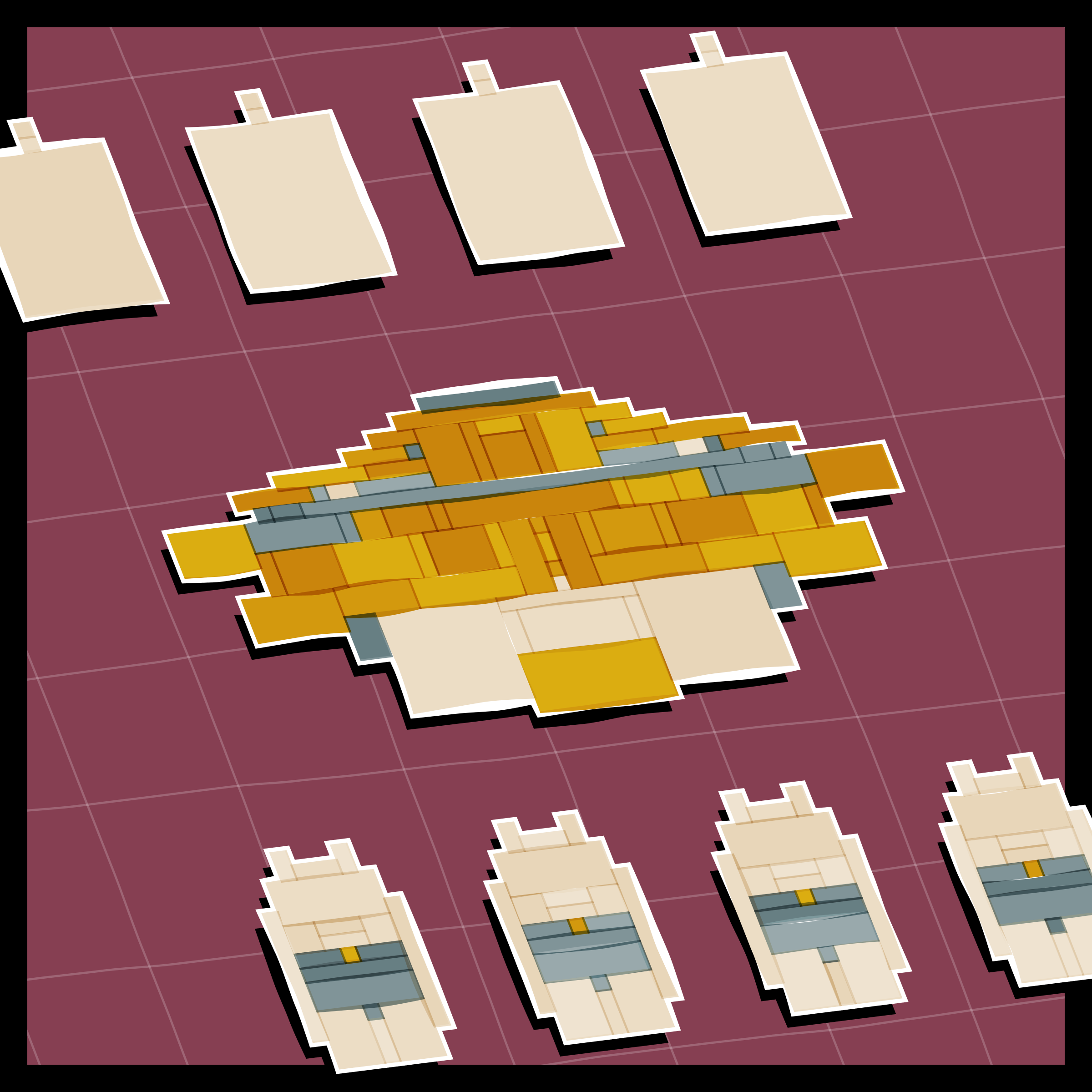 Art Blocks - Art Blocks v2 - Paper Armada #2884 - NFT # 37002884