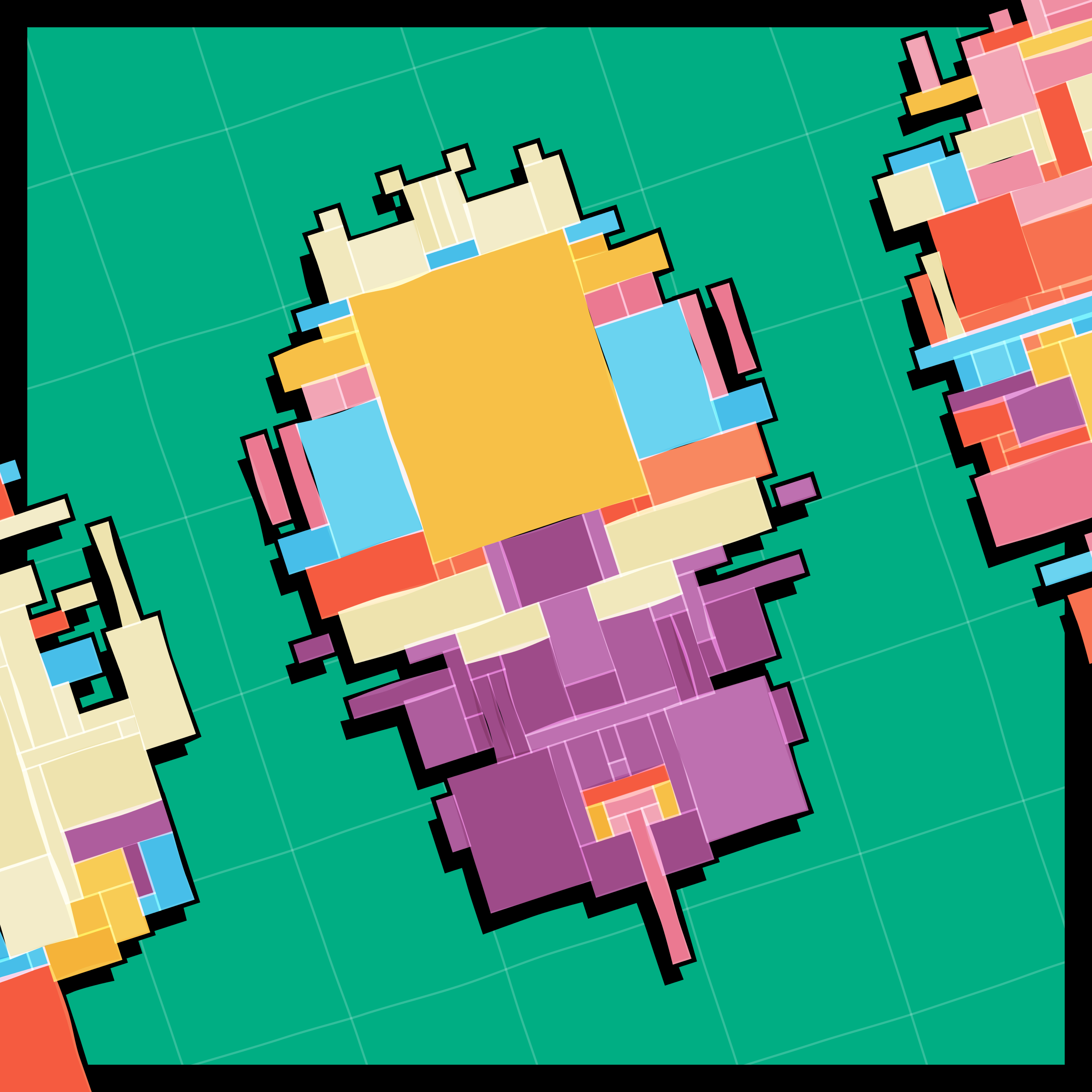 Art Blocks - Art Blocks v2 - Paper Armada #2885 - NFT # 37002885