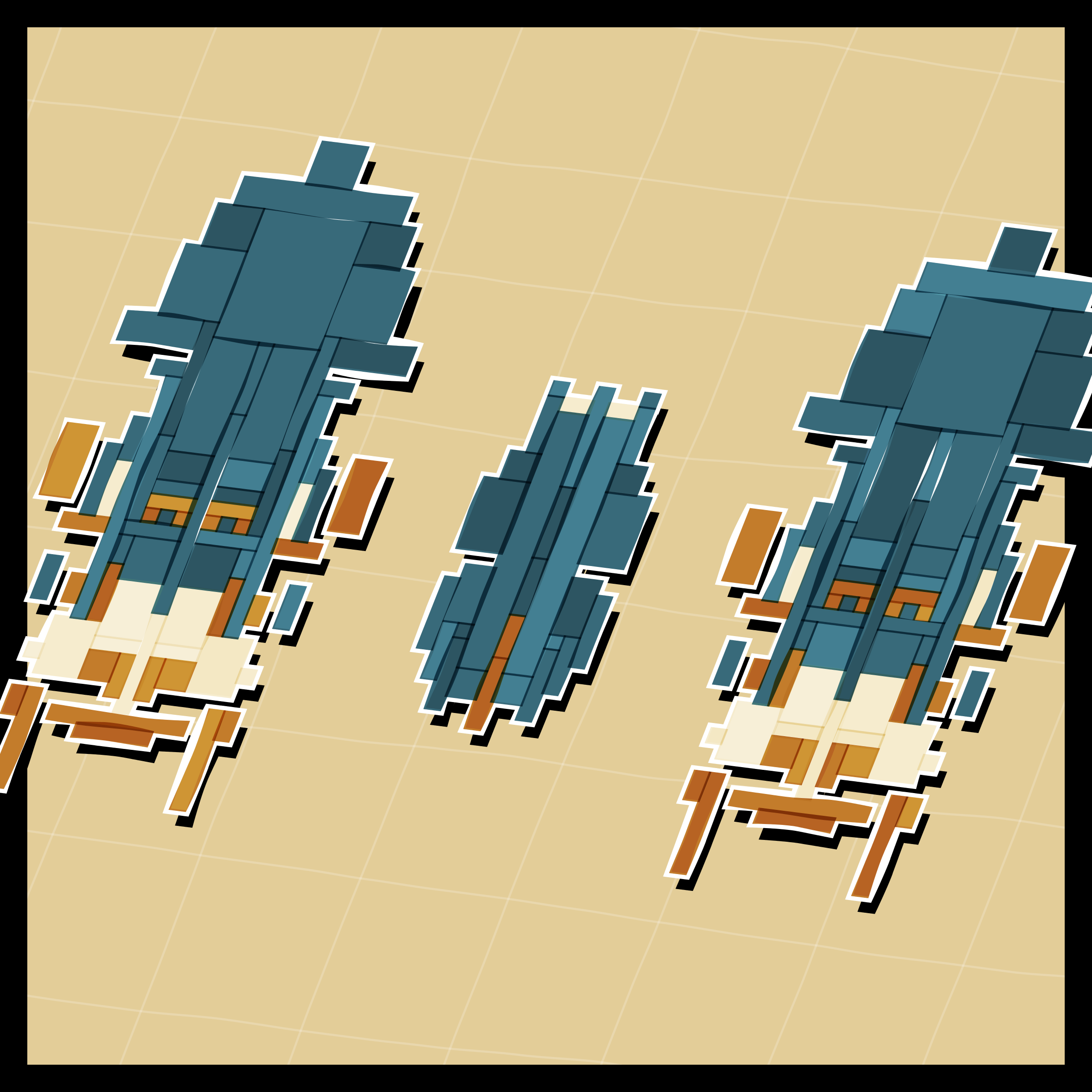 Art Blocks - Art Blocks v2 - Paper Armada #2890 - NFT # 37002890