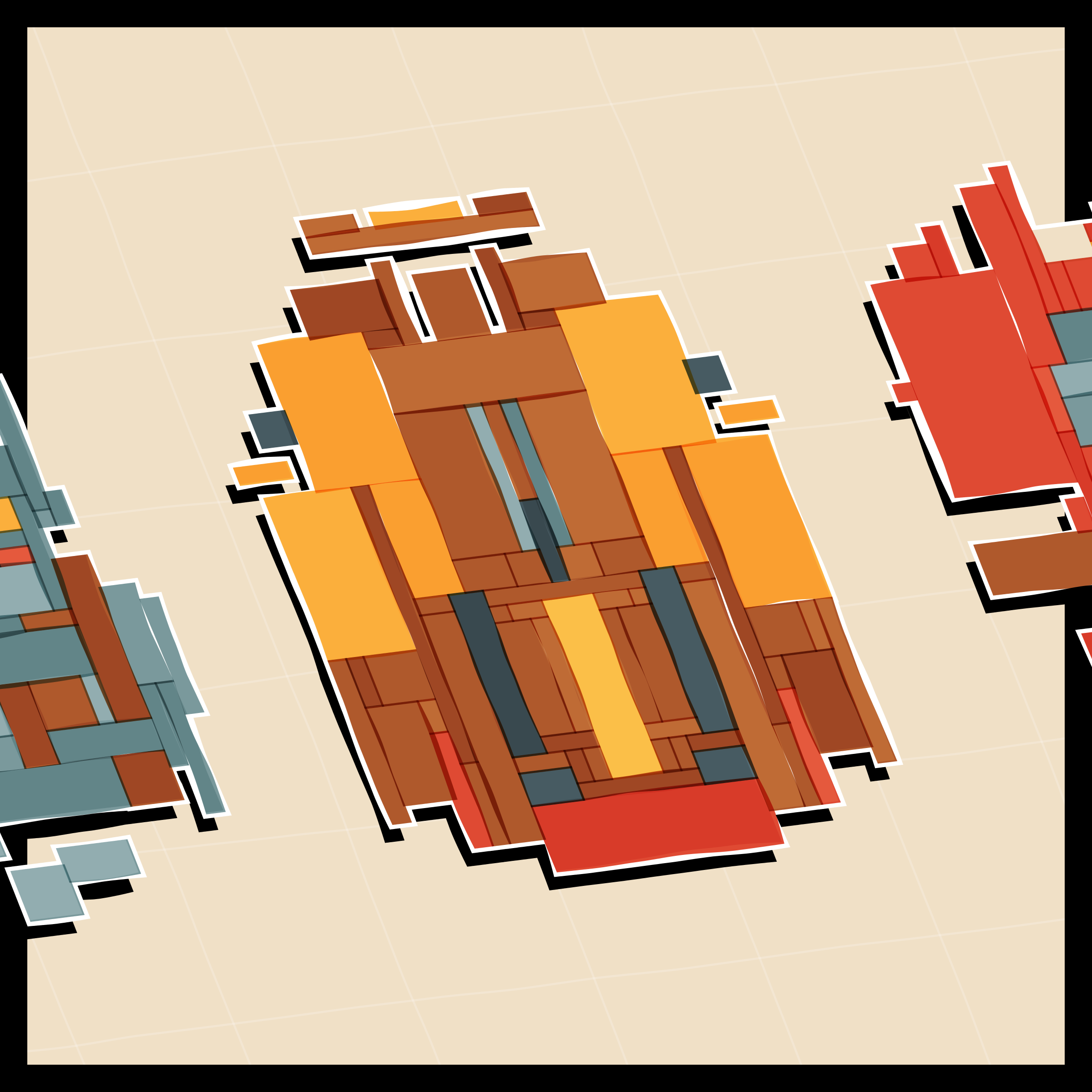 Art Blocks - Art Blocks v2 - Paper Armada #2898 - NFT # 37002898