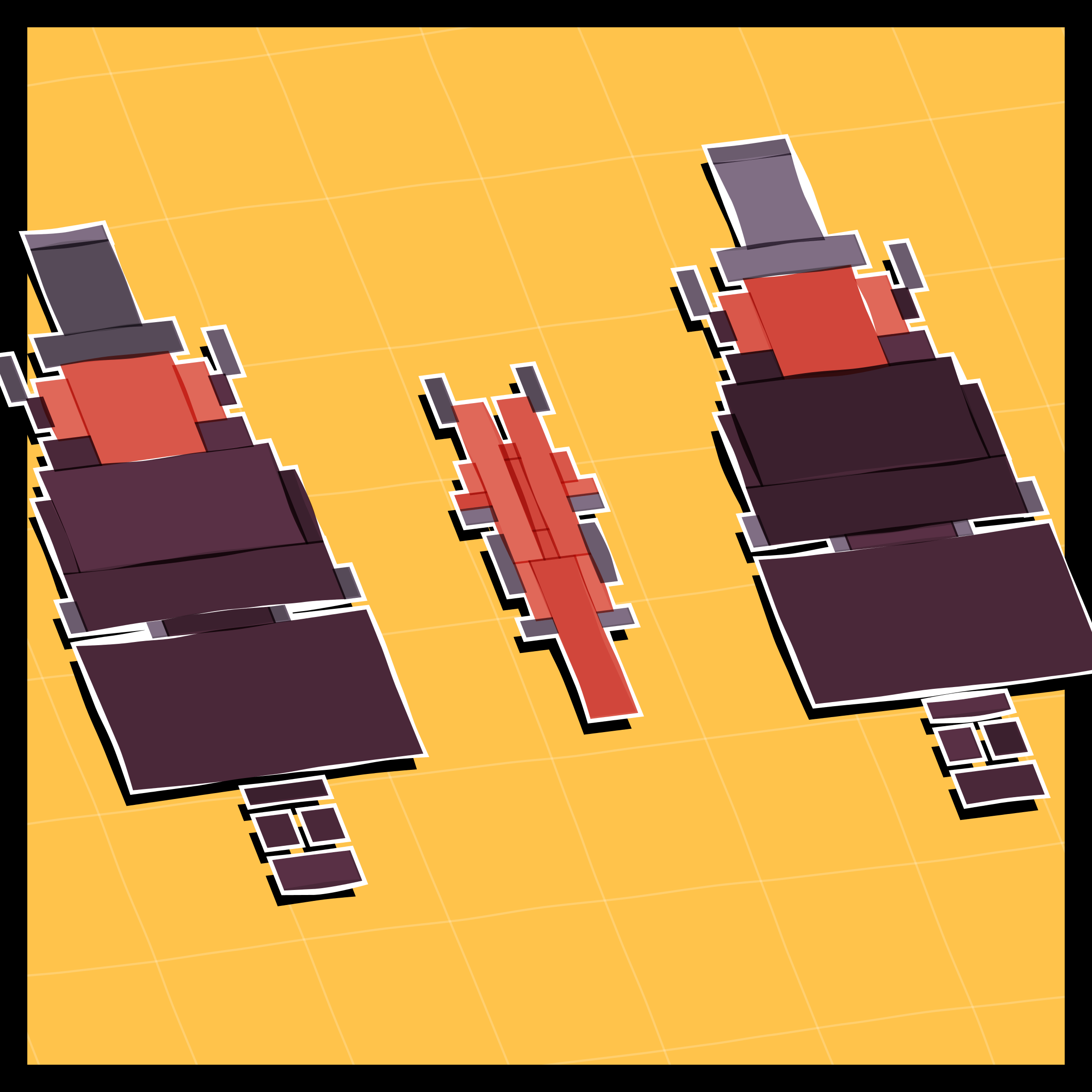 Art Blocks - Art Blocks v2 - Paper Armada #2912 - NFT # 37002912