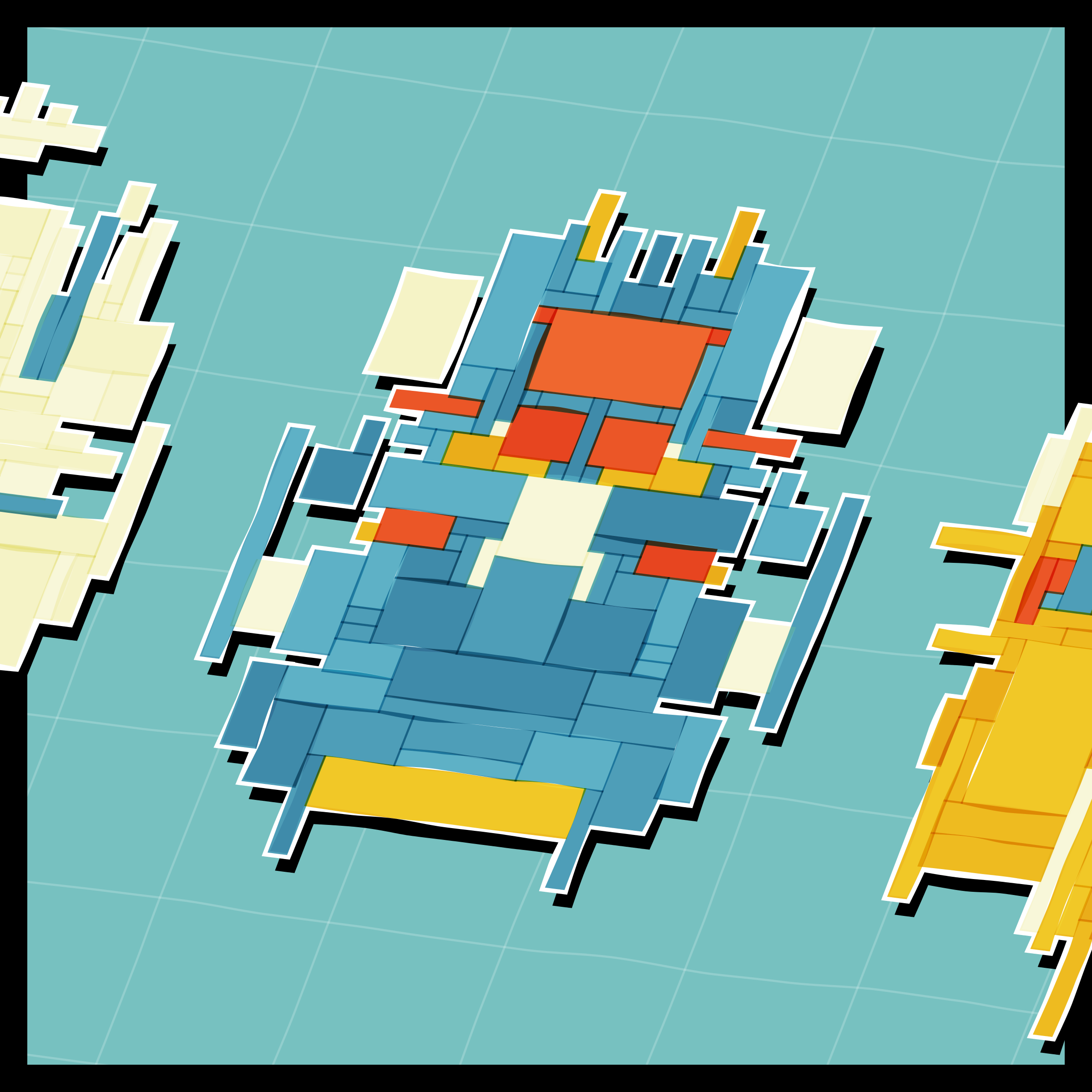 Art Blocks - Art Blocks v2 - Paper Armada #2922 - NFT # 37002922