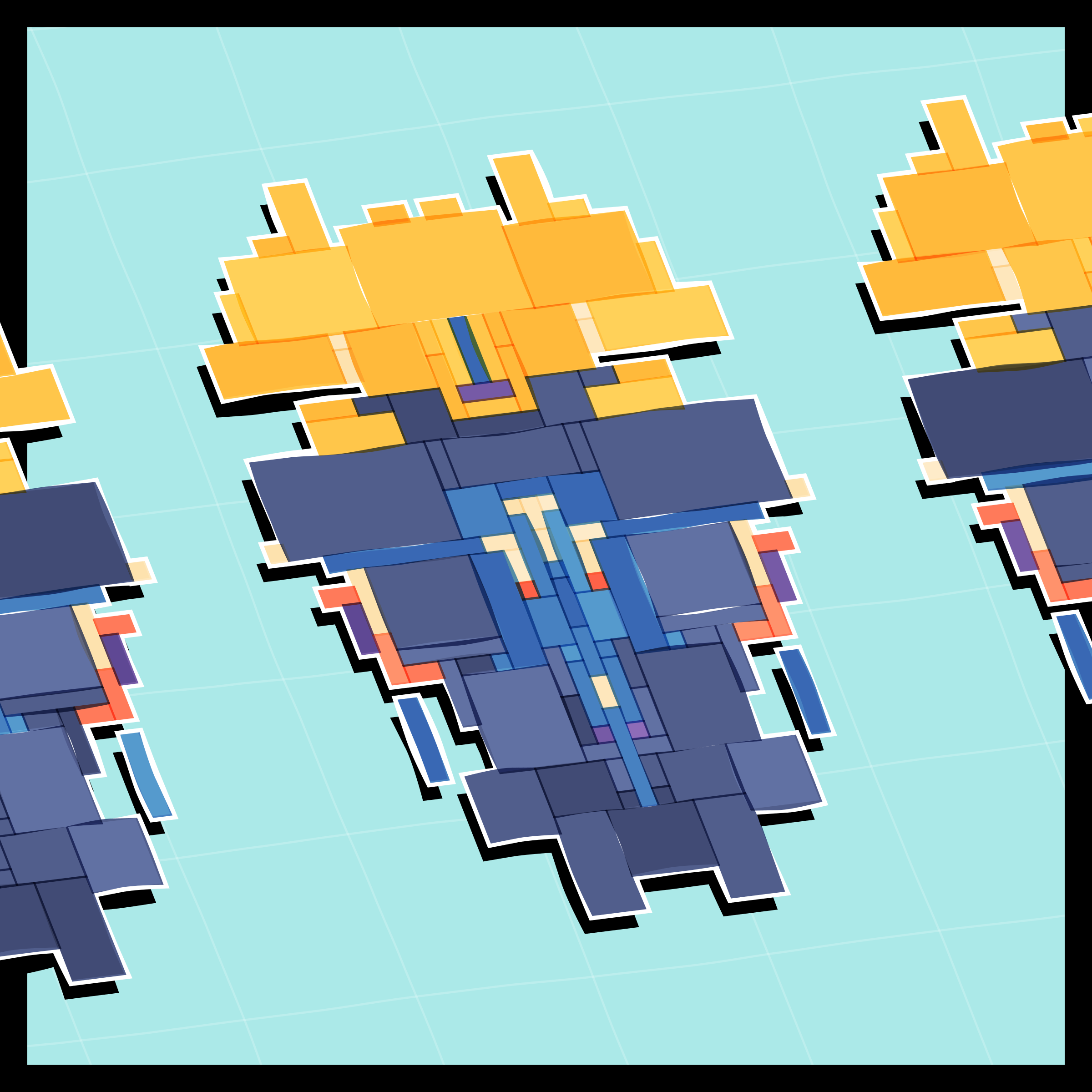 Art Blocks - Art Blocks v2 - Paper Armada #2930 - NFT # 37002930