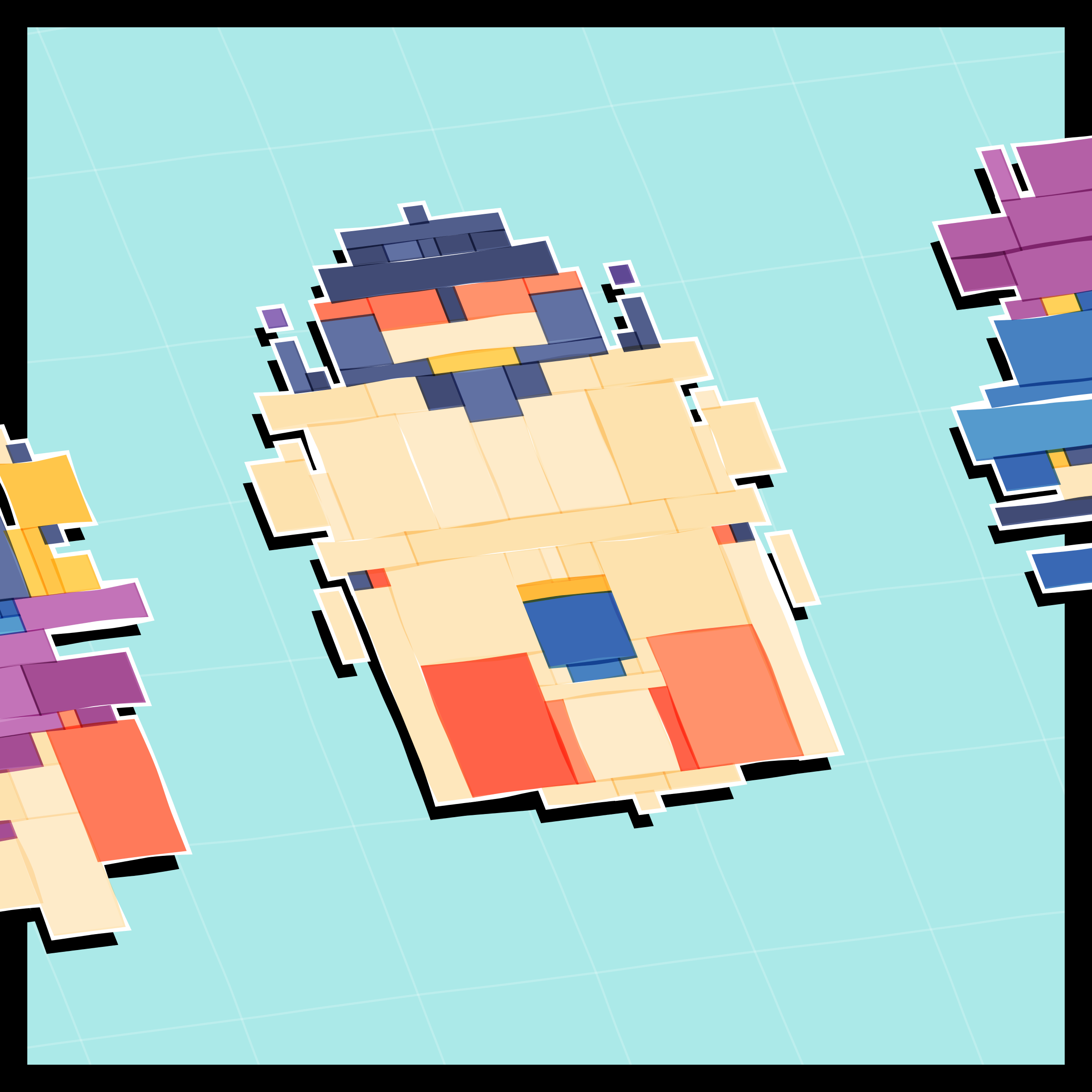 Art Blocks - Art Blocks v2 - Paper Armada #2933 - NFT # 37002933