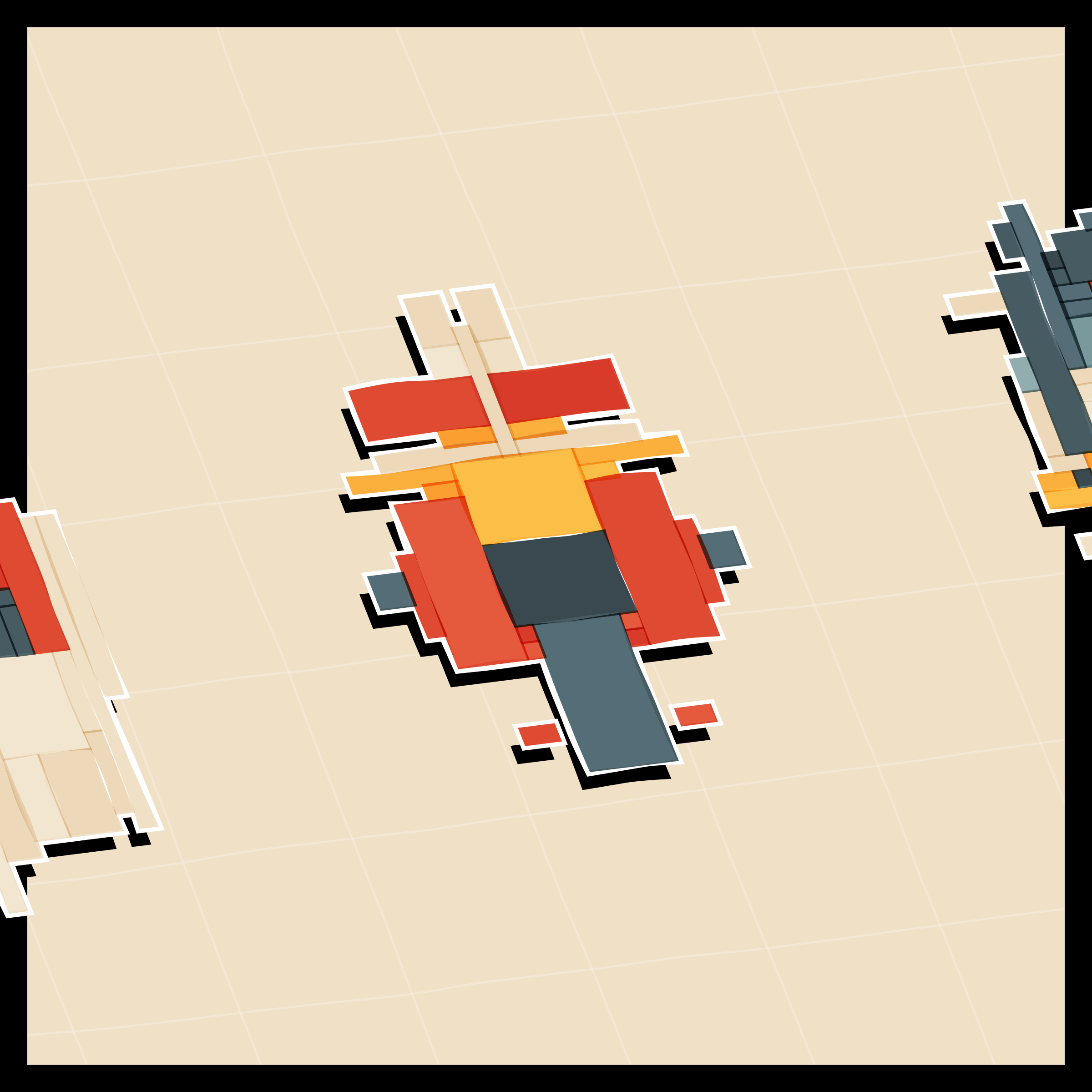 Art Blocks - Art Blocks v2 - Paper Armada #2951 - NFT # 37002951