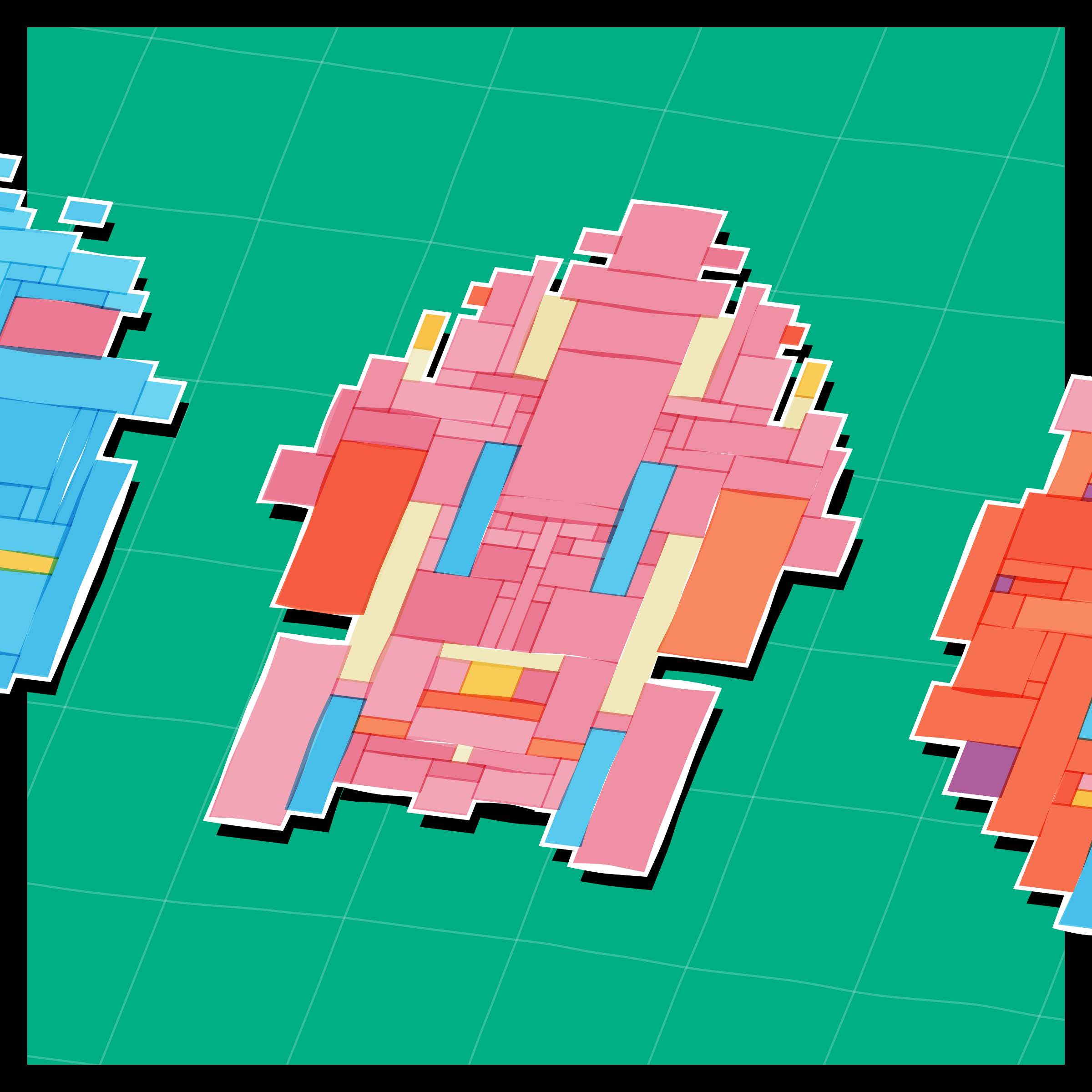 Art Blocks - Art Blocks v2 - Paper Armada #2957 - NFT # 37002957