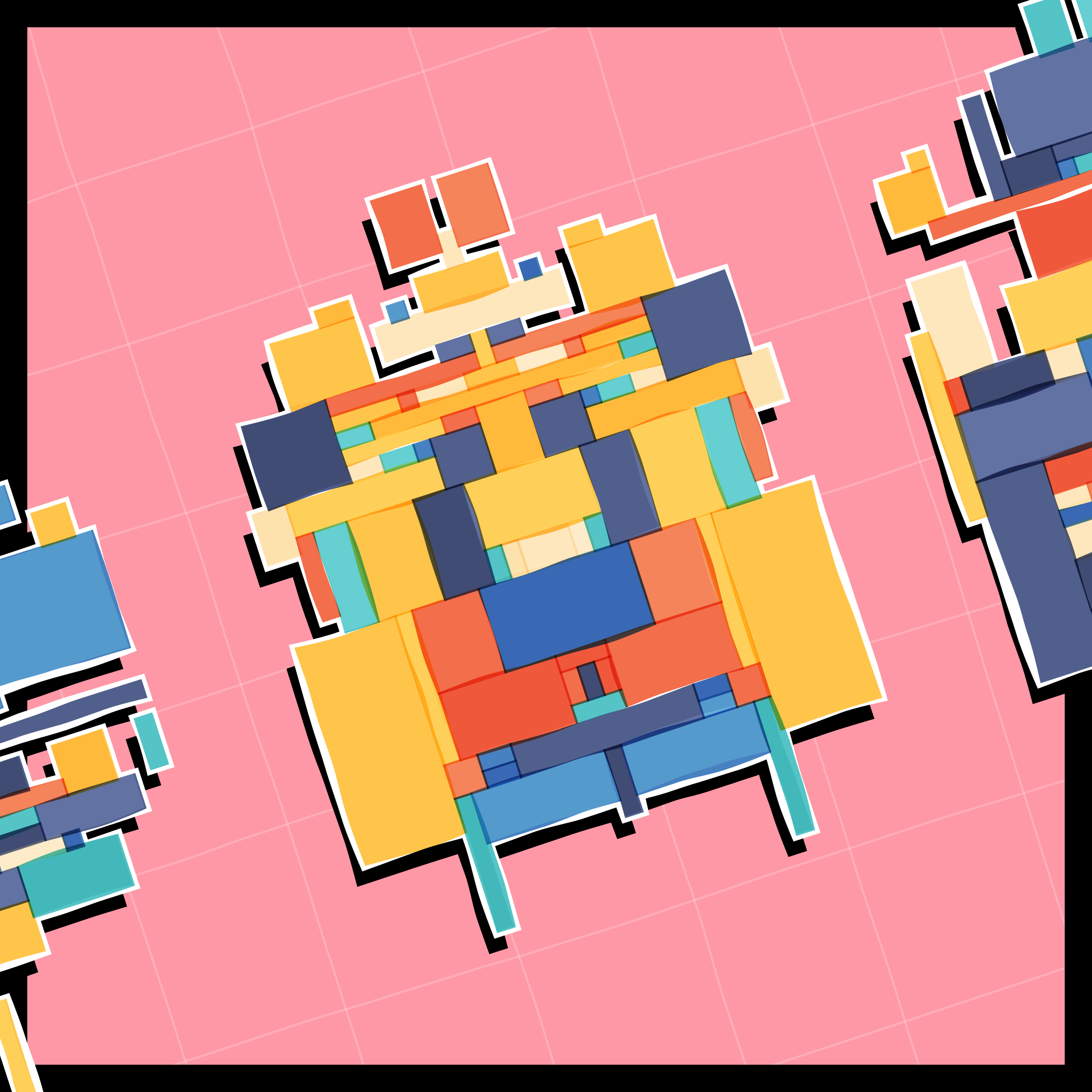 Art Blocks - Art Blocks v2 - Paper Armada #2965 - NFT # 37002965