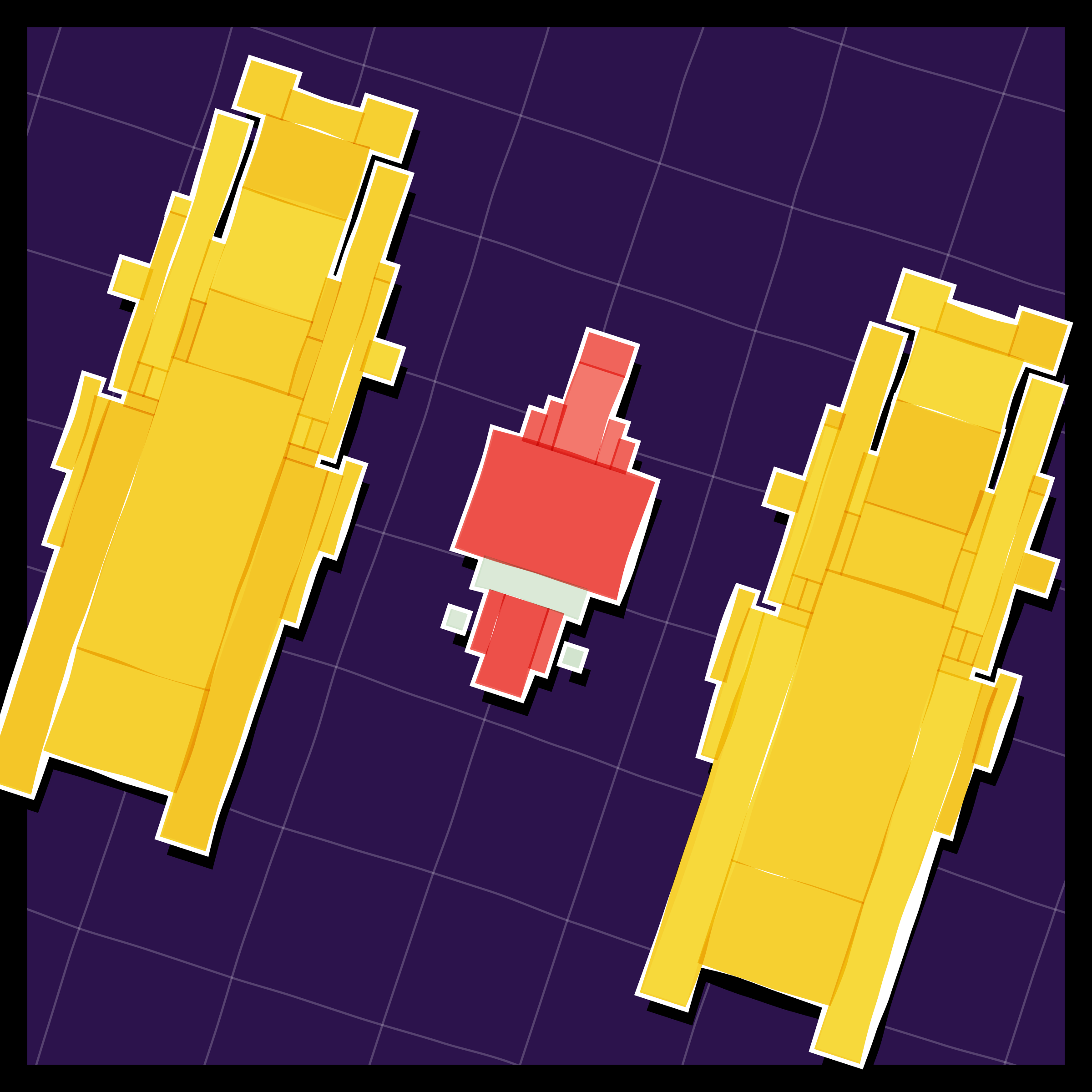 Art Blocks - Art Blocks v2 - Paper Armada #2970 - NFT # 37002970