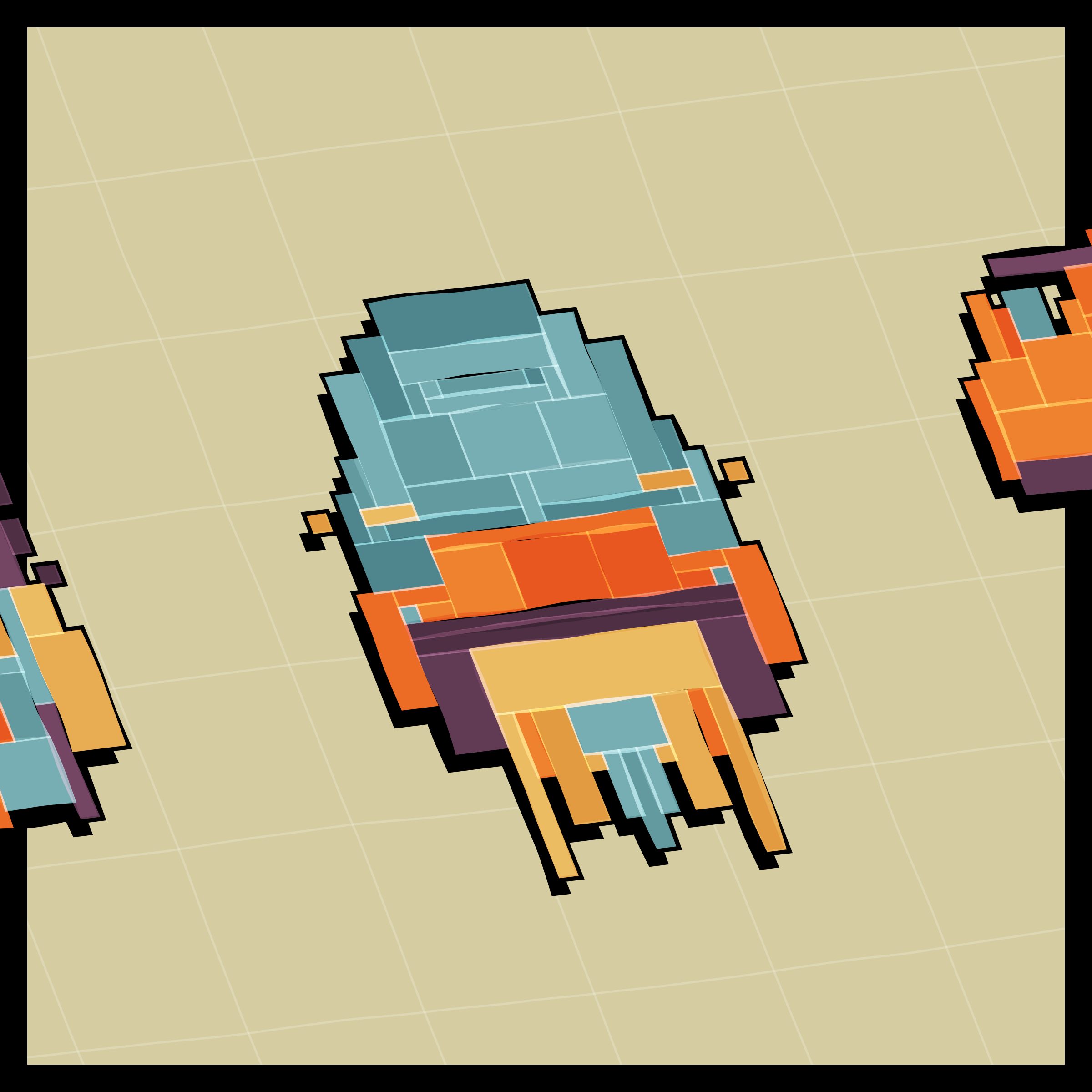 Art Blocks - Art Blocks v2 - Paper Armada #2974 - NFT # 37002974