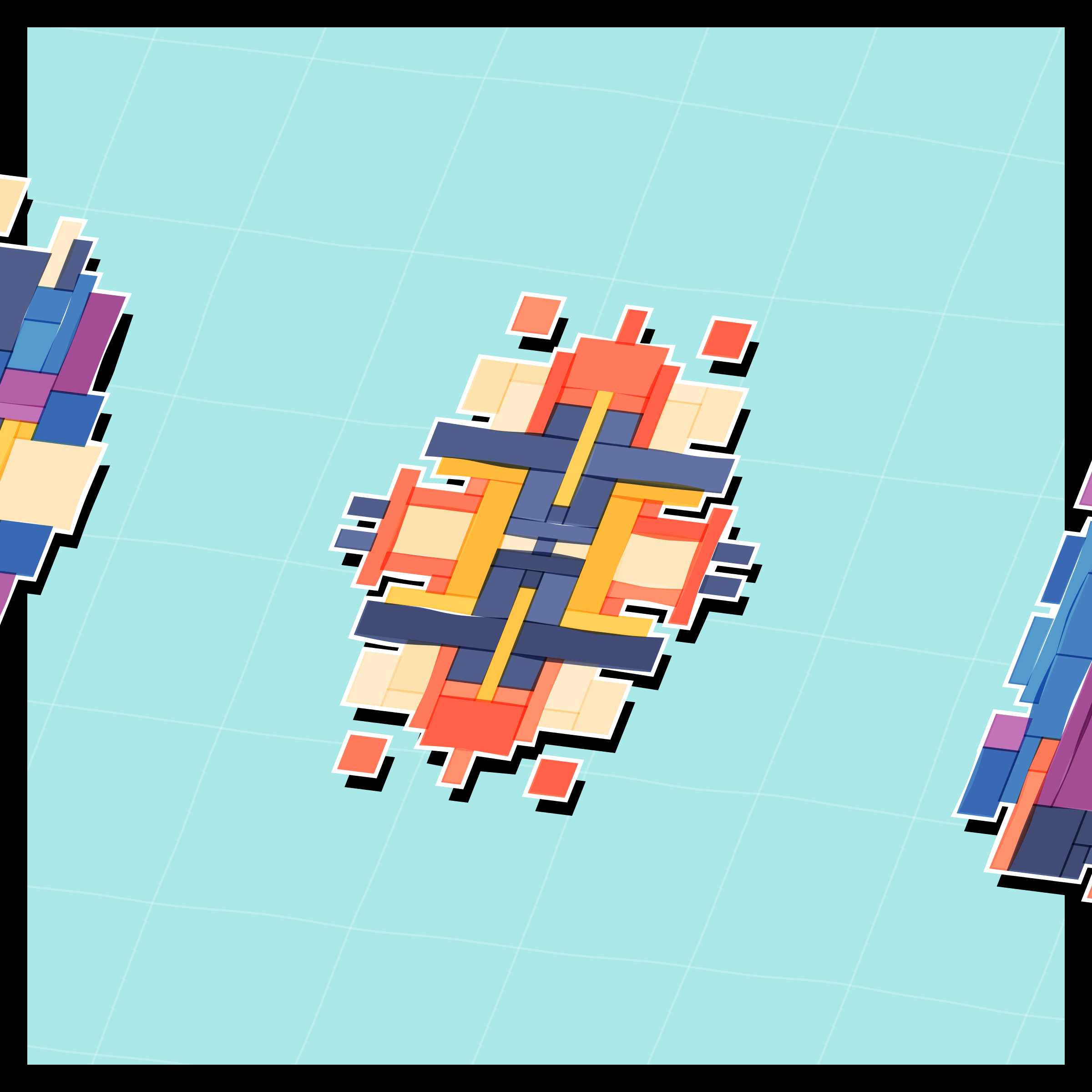 Art Blocks - Art Blocks v2 - Paper Armada #2979 - NFT # 37002979