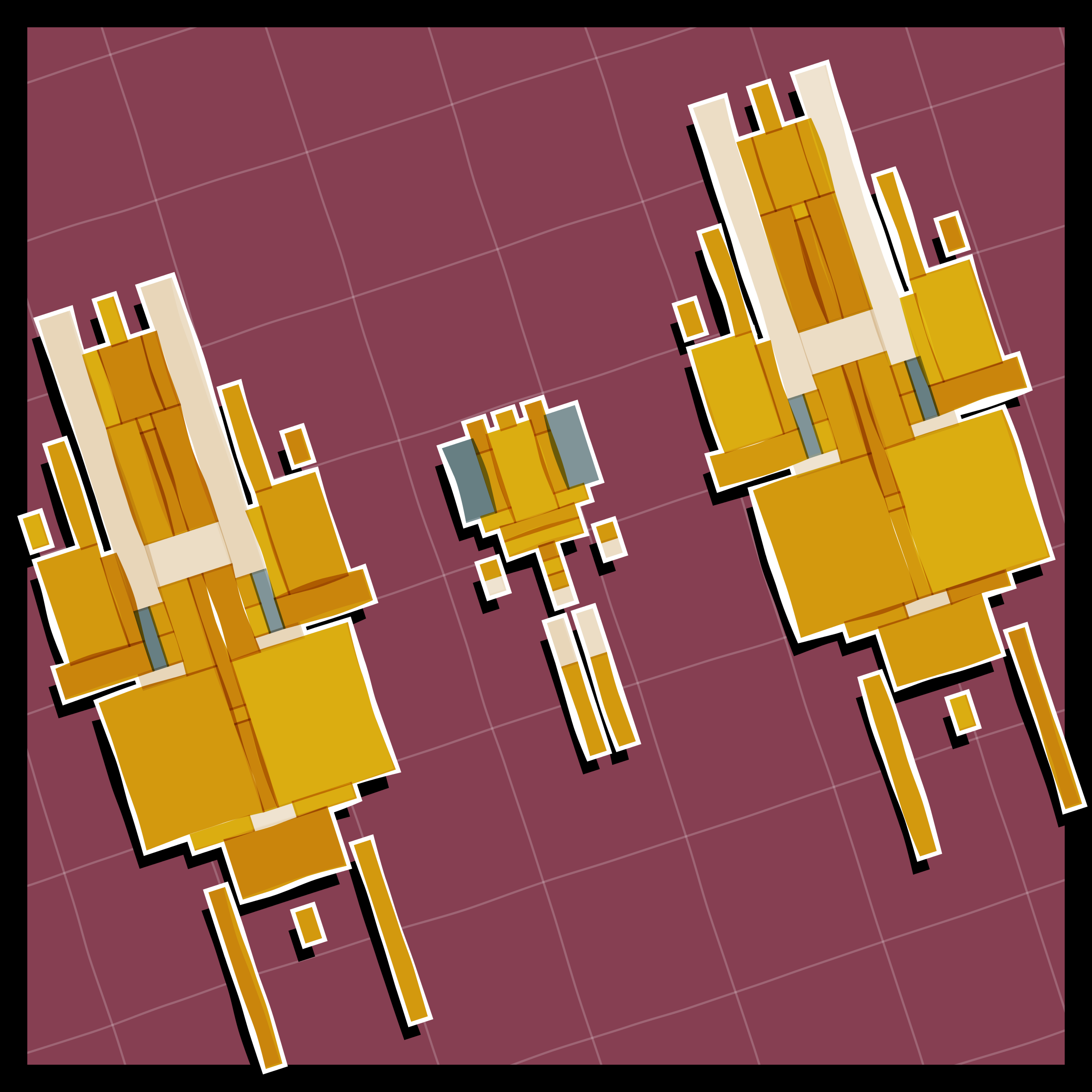 Art Blocks - Art Blocks v2 - Paper Armada #2982 - NFT # 37002982