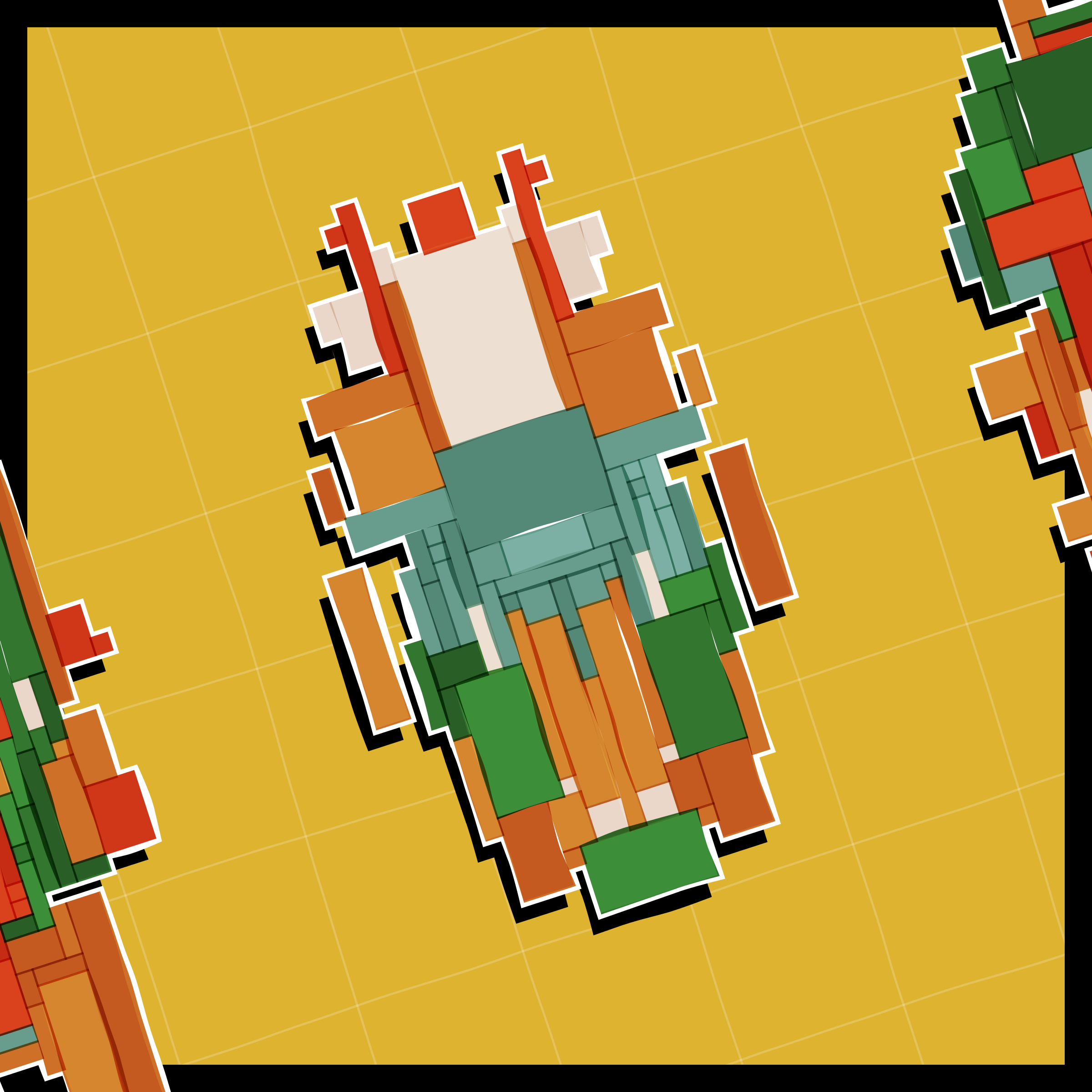 Art Blocks - Art Blocks v2 - Paper Armada #2983 - NFT # 37002983