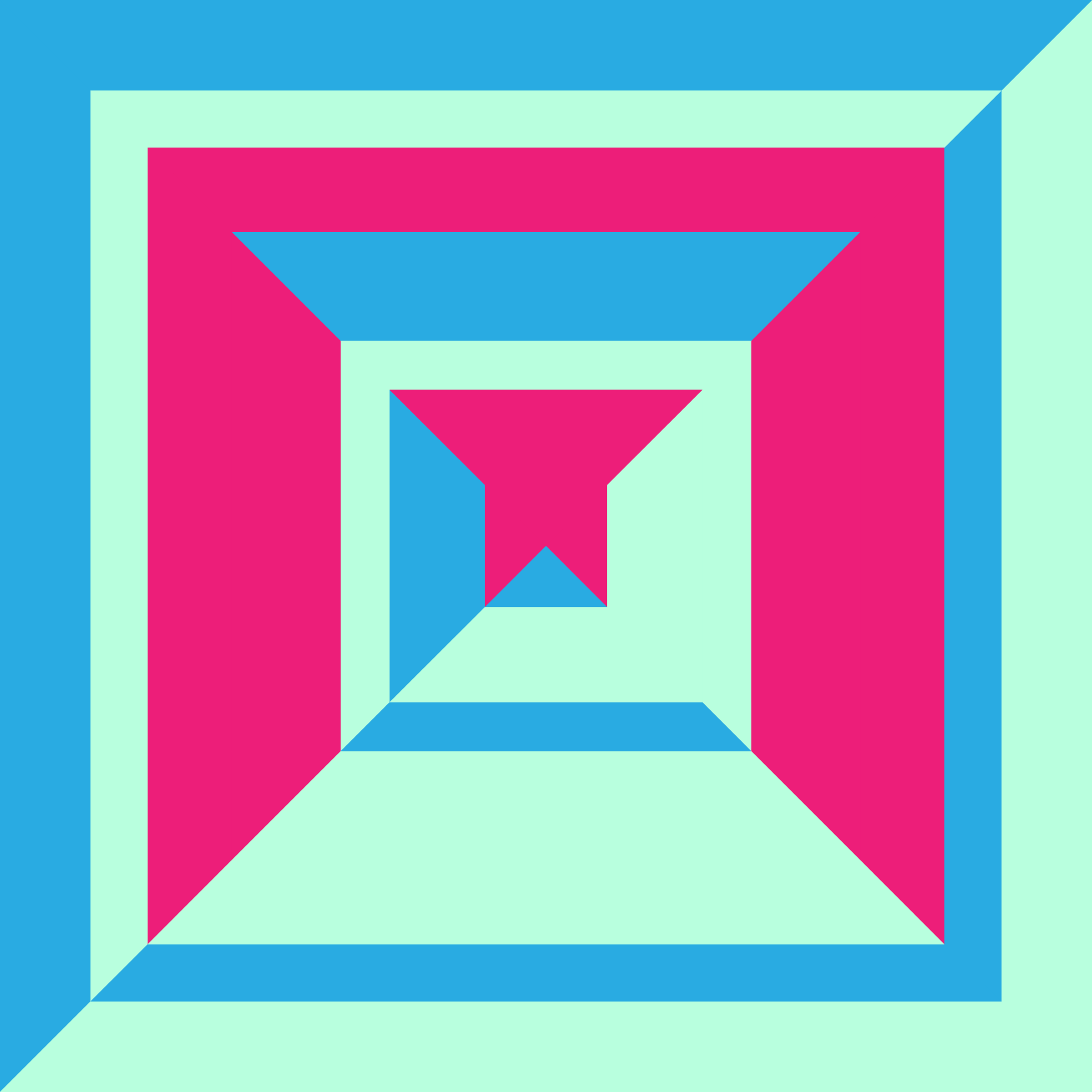 Art Blocks - Art Blocks v2 - Intersections #60 - NFT # 373000060