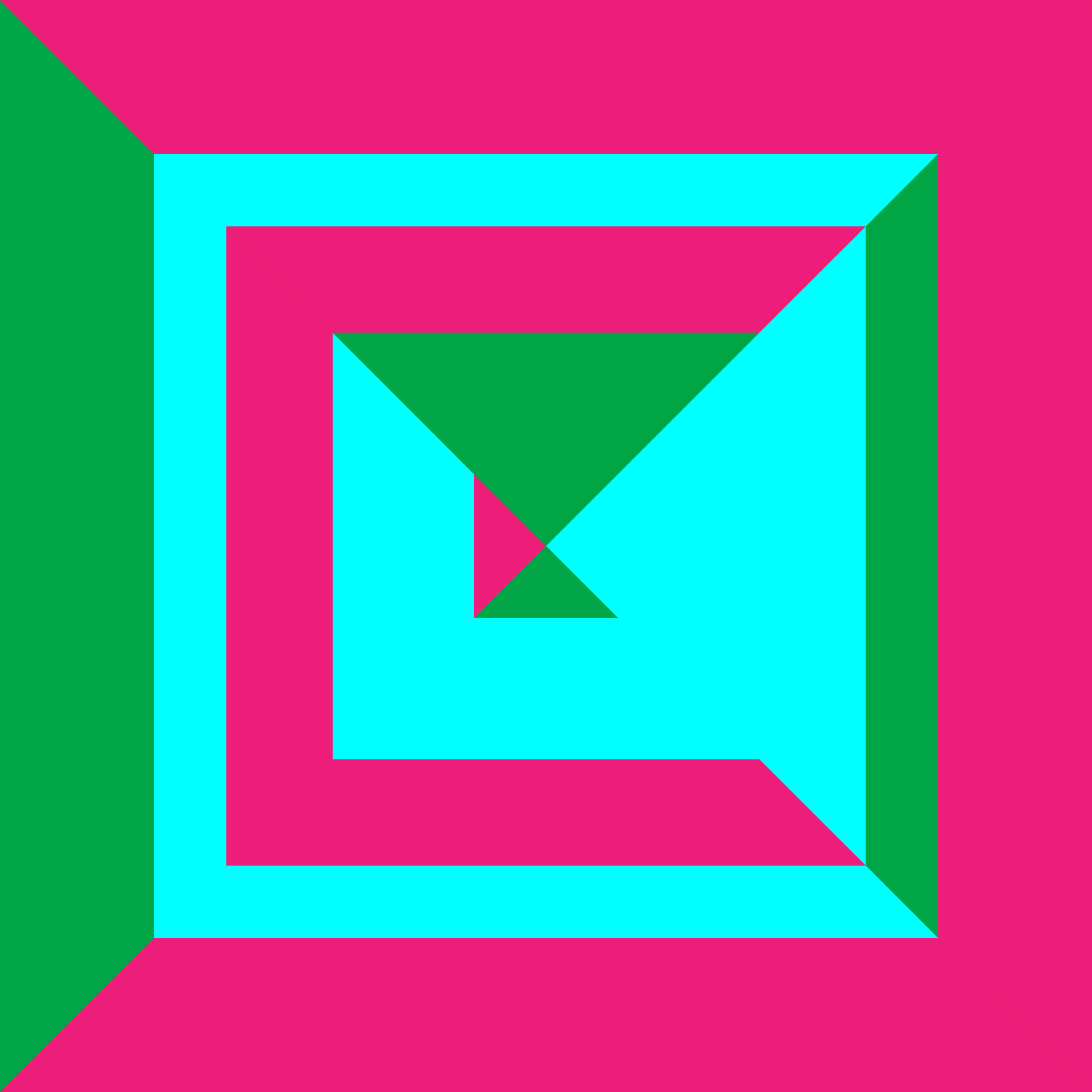 Art Blocks - Art Blocks v2 - Intersections #63 - NFT # 373000063