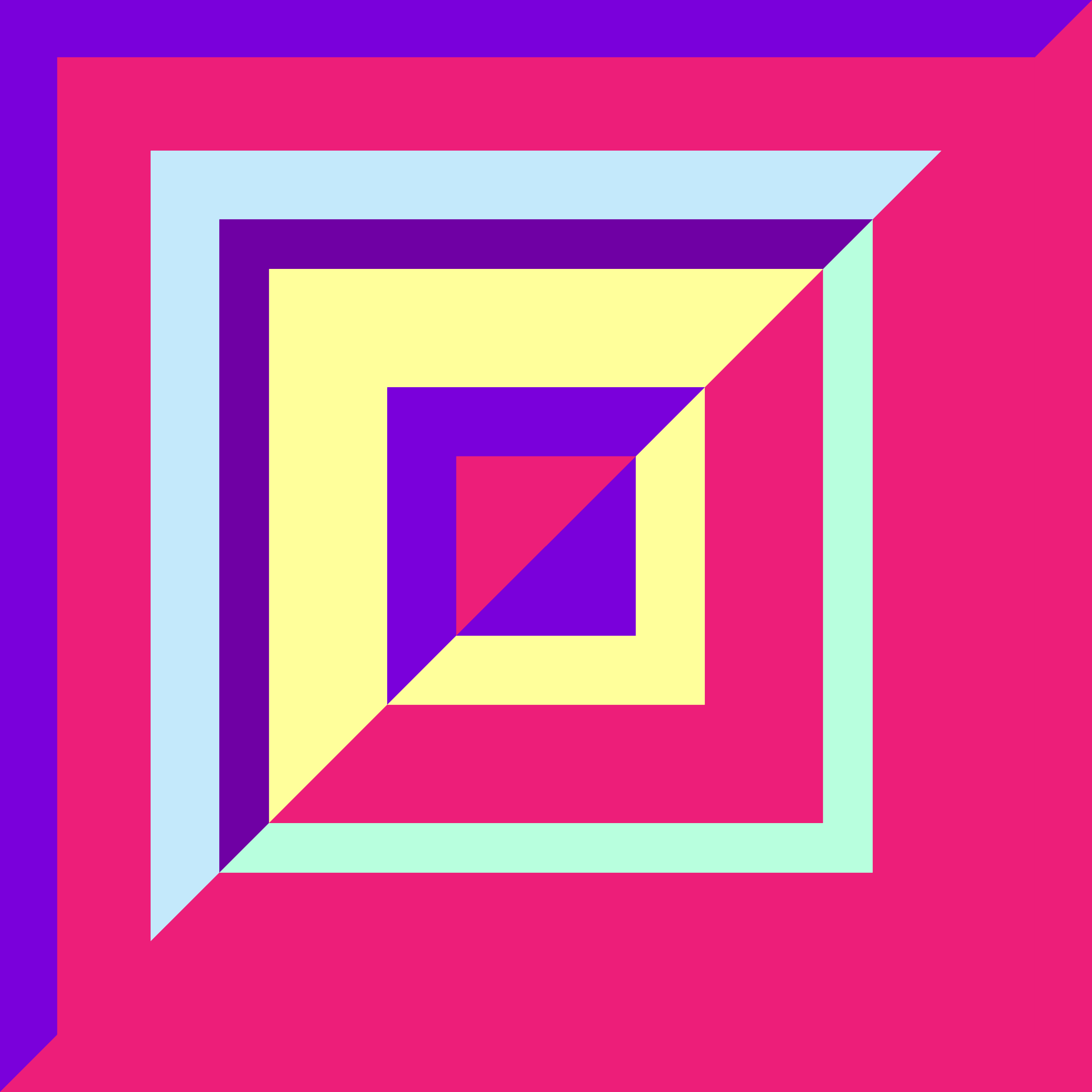 Art Blocks - Art Blocks v2 - Intersections #90 - NFT # 373000090