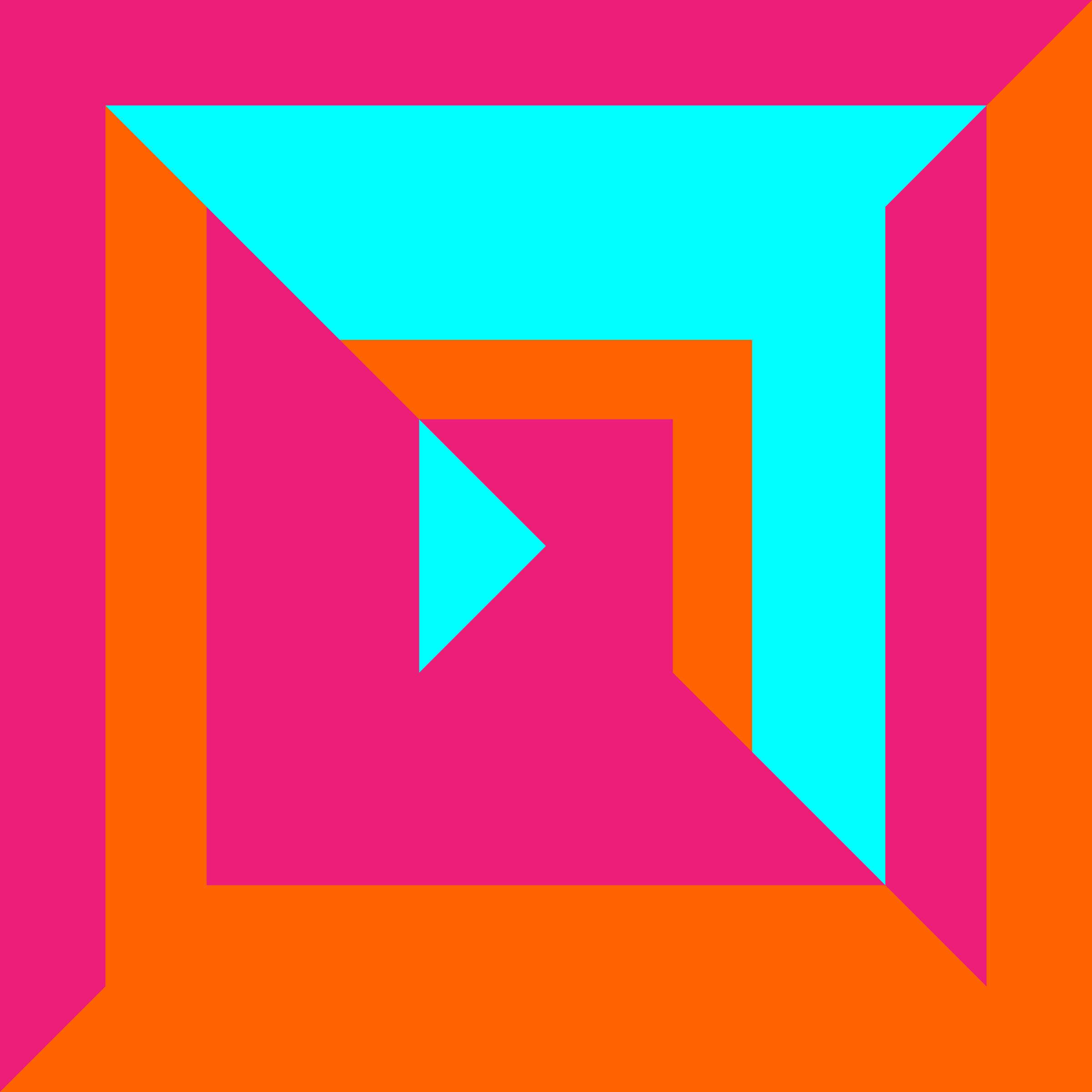 Art Blocks - Art Blocks v2 - Intersections #124 - NFT # 373000124