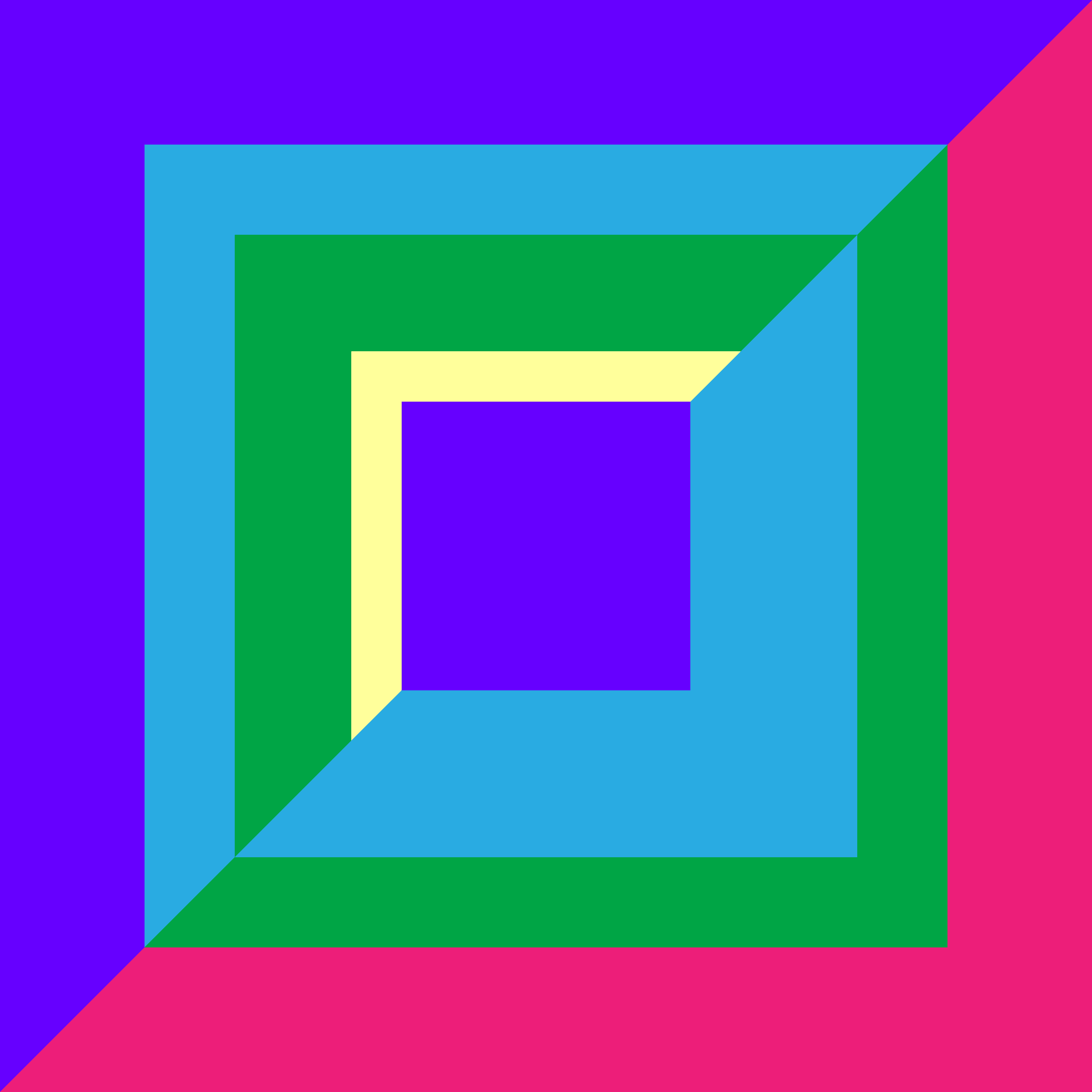 Art Blocks - Art Blocks v2 - Intersections #207 - NFT # 373000207